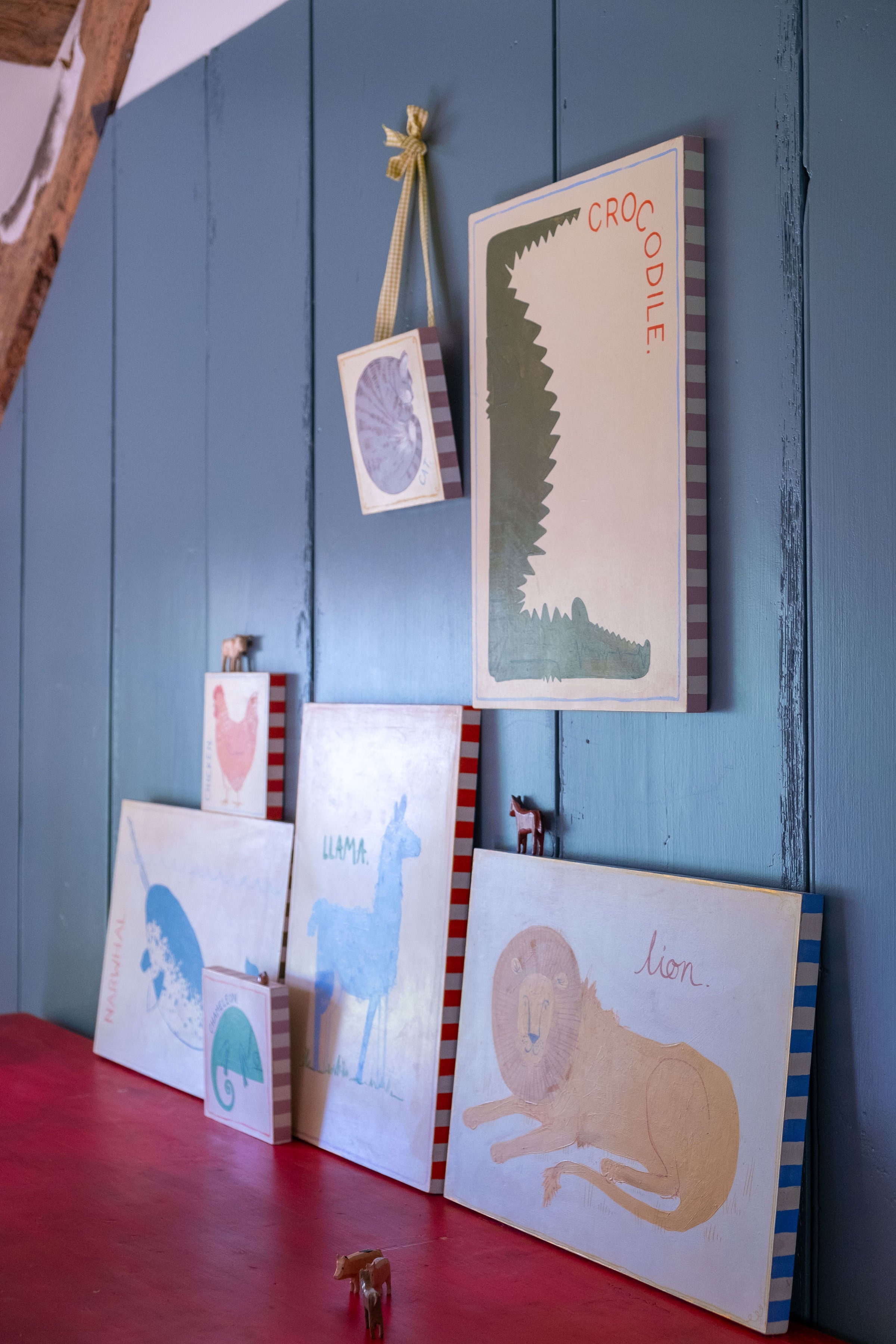 ‘Crocodile’, Gabriella Moxey X Moppet Mini Curators Collection, 2024 (as seen on TV’s ‘Portrait Artist of the Year 2024’) - Moppet