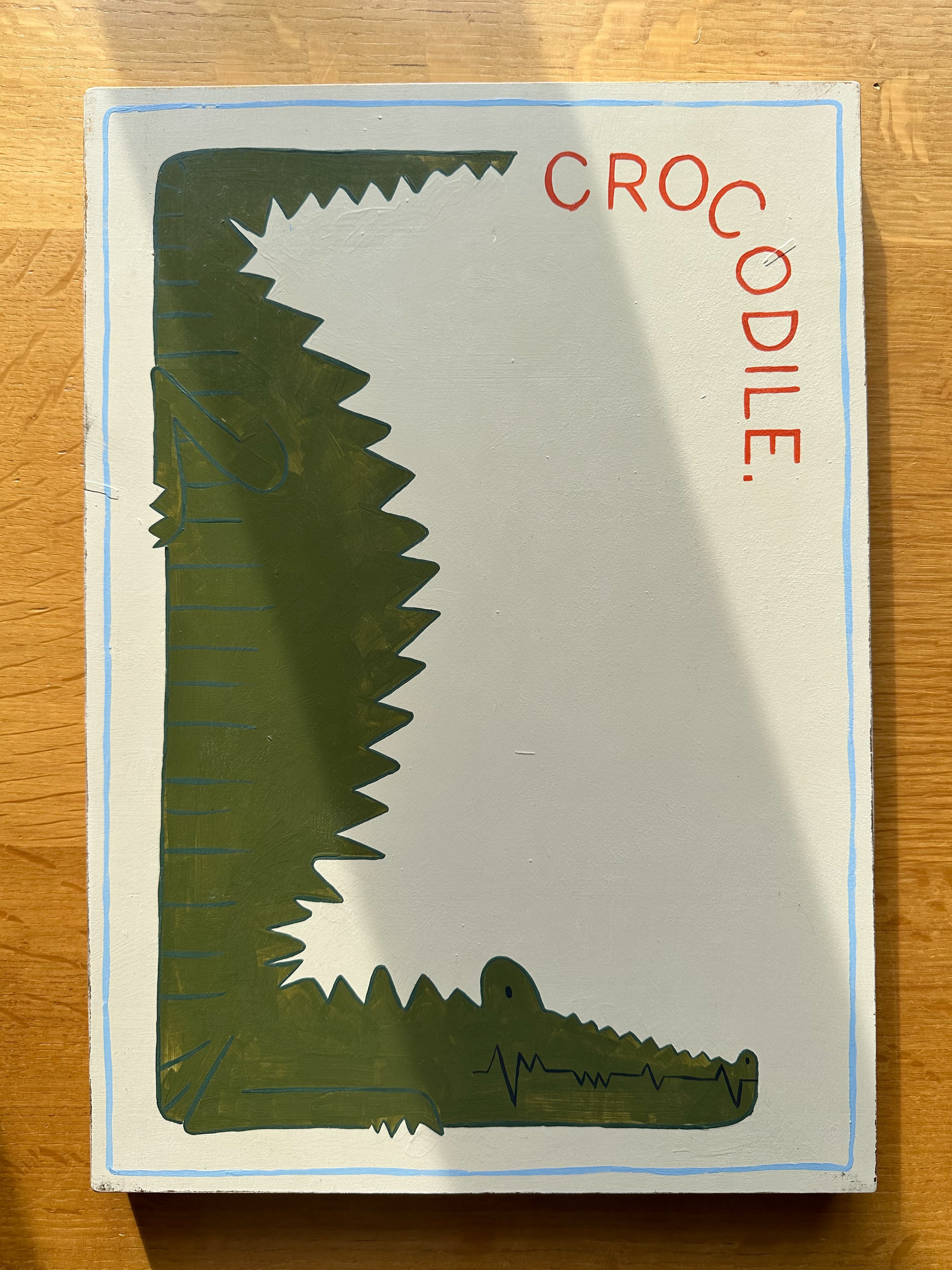 ‘Crocodile’, Gabriella Moxey X Moppet Mini Curators Collection, 2024 (as seen on TV’s ‘Portrait Artist of the Year 2024’) - Moppet