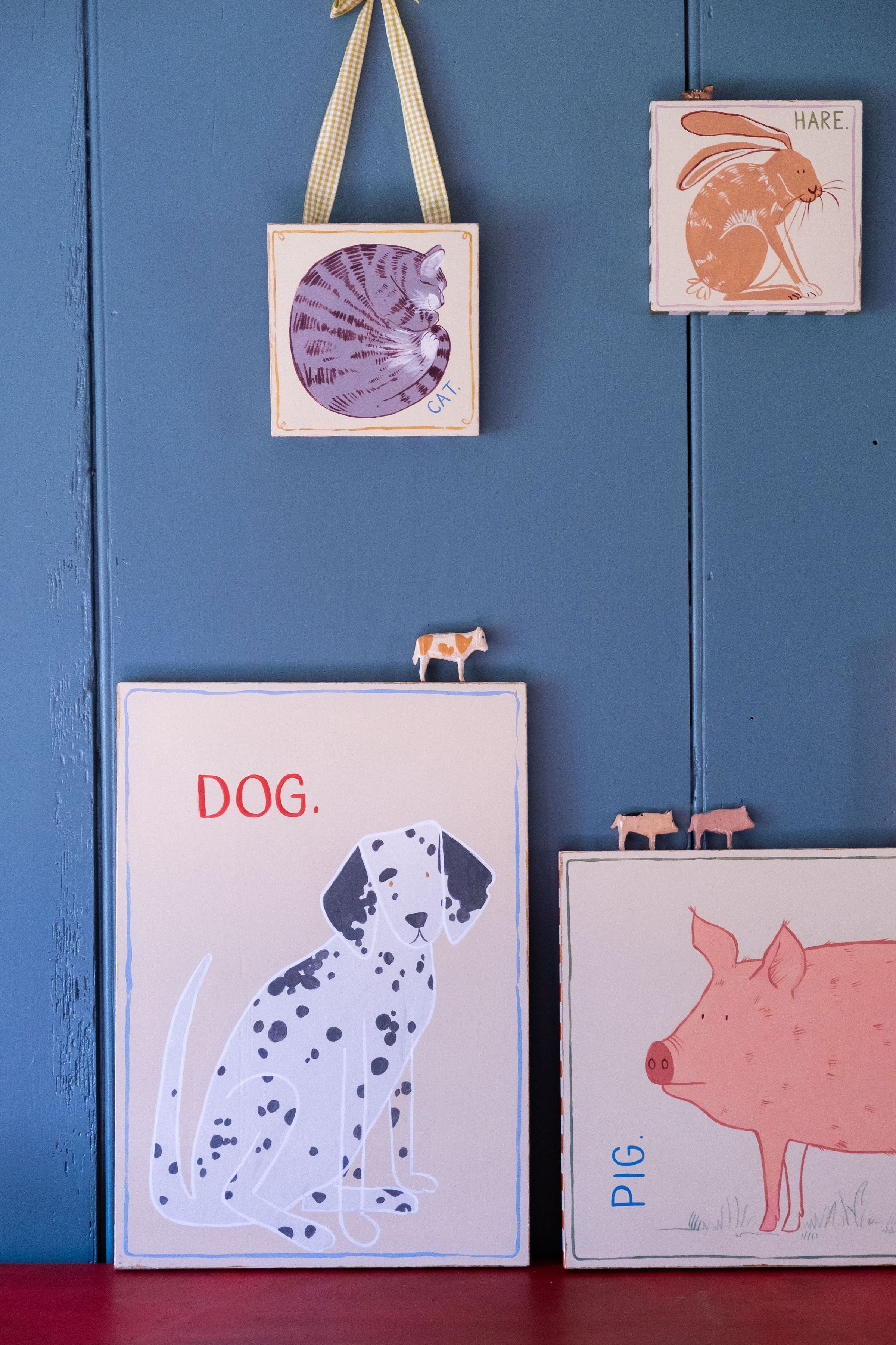 ‘Dog’, Gabriella Moxey X Moppet Mini Curators Collection, 2024 (as seen on TV’s ‘Portrait Artist of the Year 2024’) - Moppet