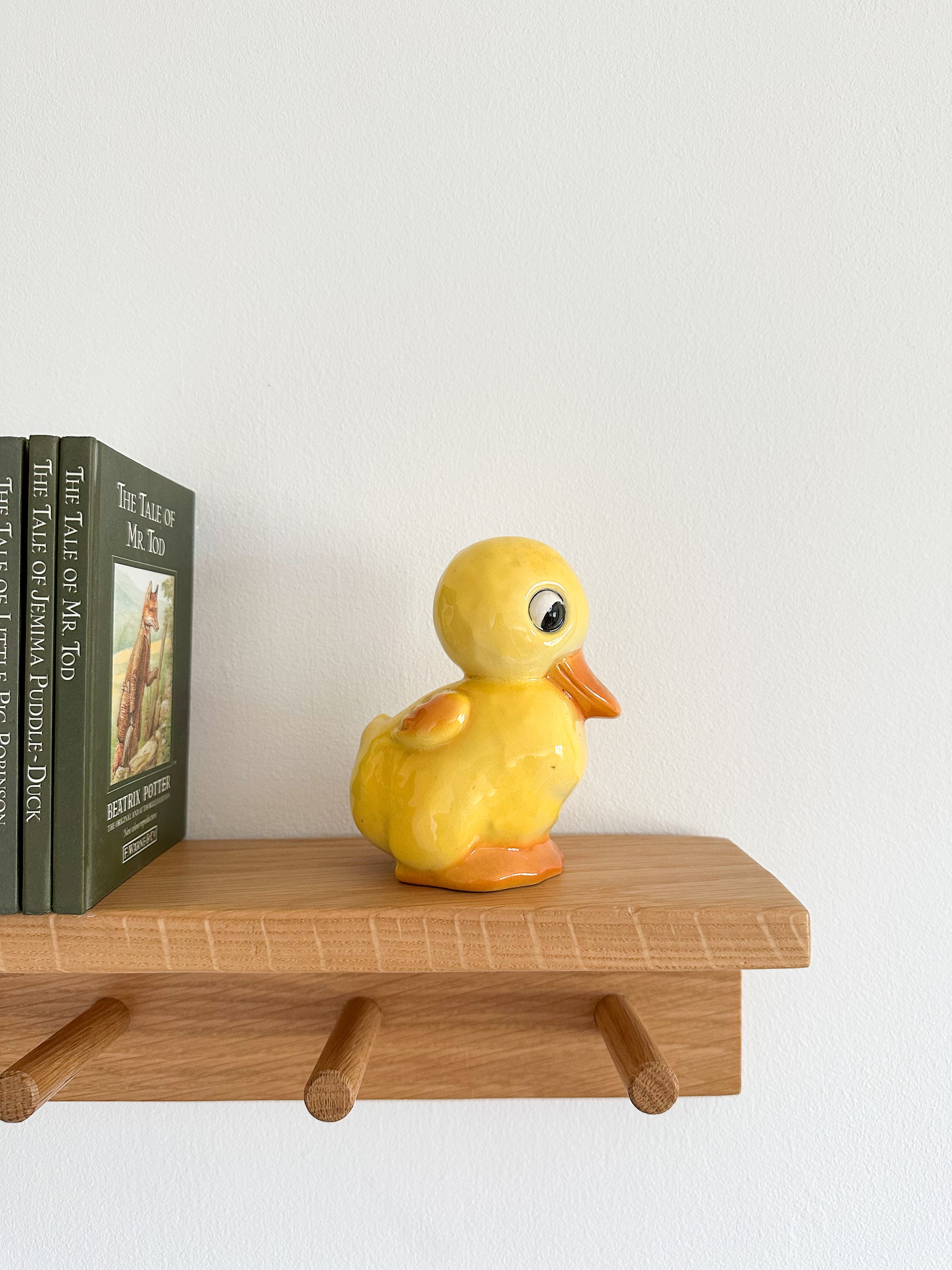 Vintage German ceramic duck piggy bank or money box, by Goebel - Moppet