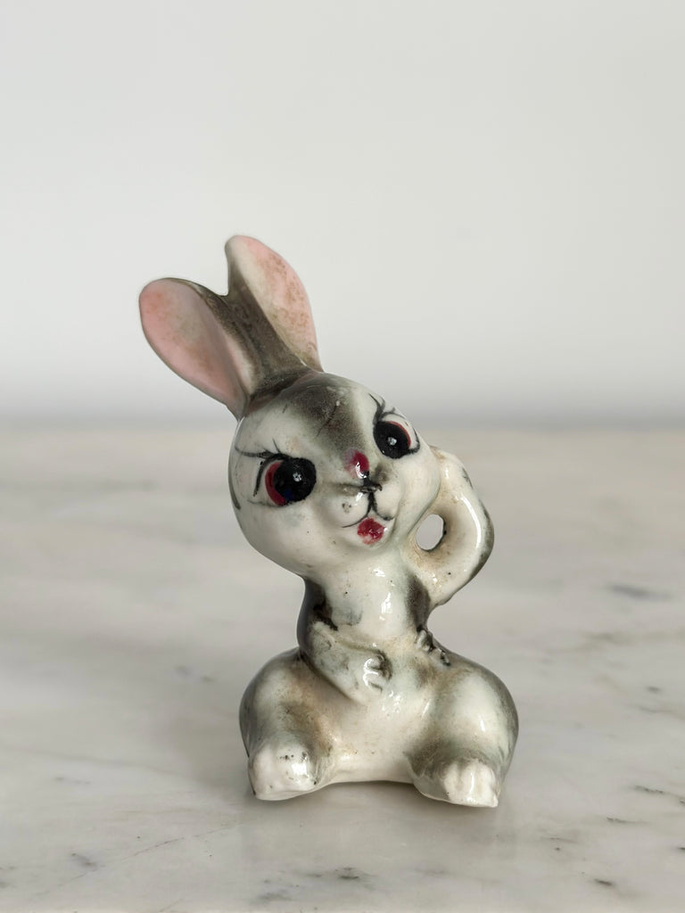 Vintage 1950s Japanese ceramic/china rabbit - Moppet