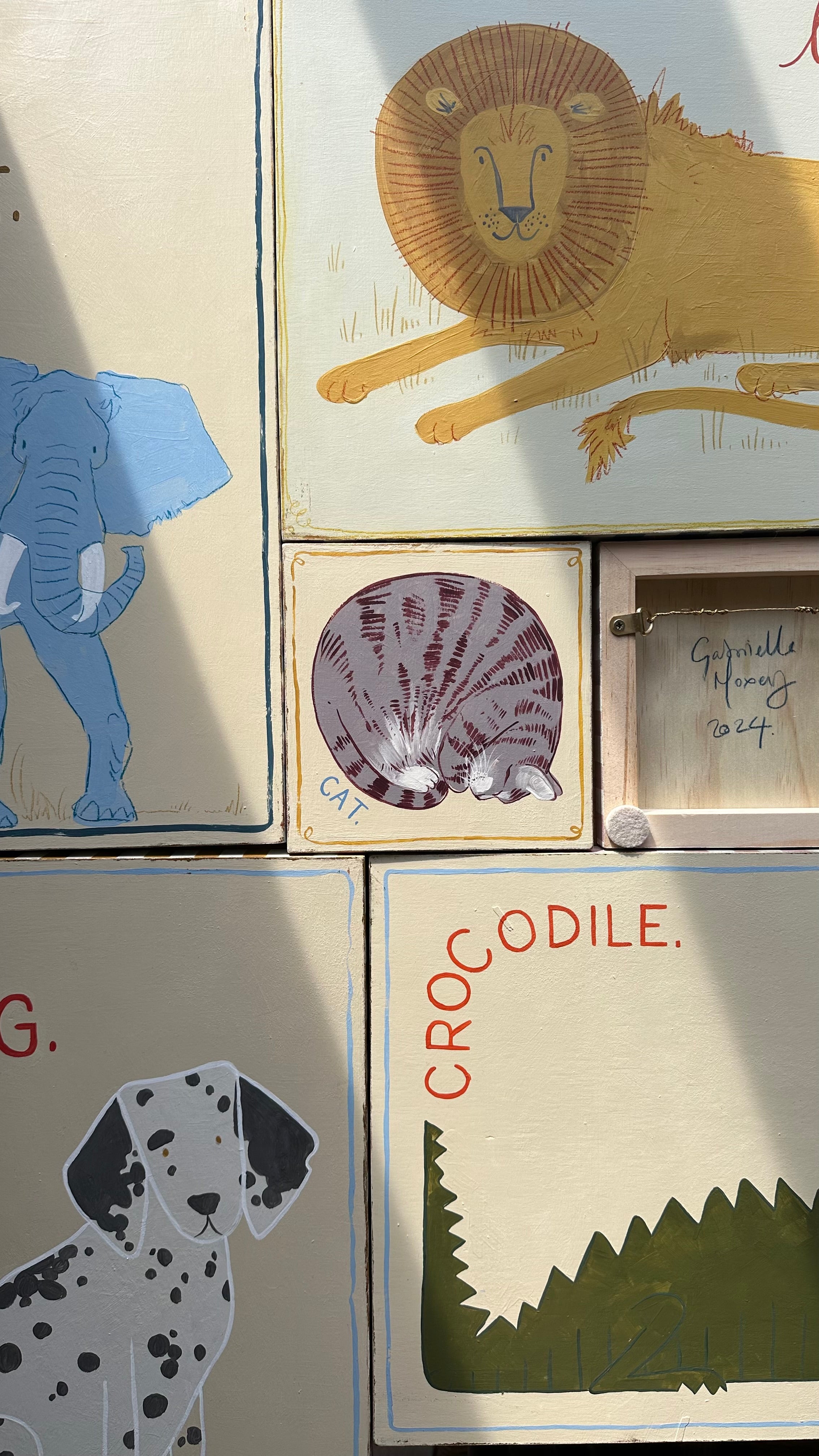 ‘Crocodile’, Gabriella Moxey X Moppet Mini Curators Collection, 2024 (as seen on TV’s ‘Portrait Artist of the Year 2024’) - Moppet