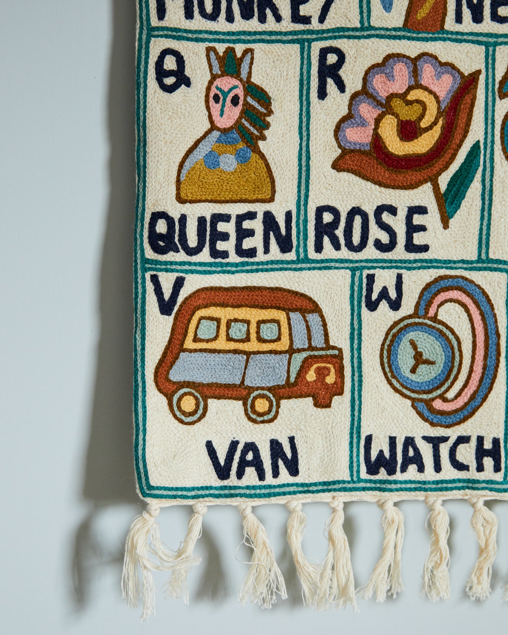 Alphabet tapestry, Nambla