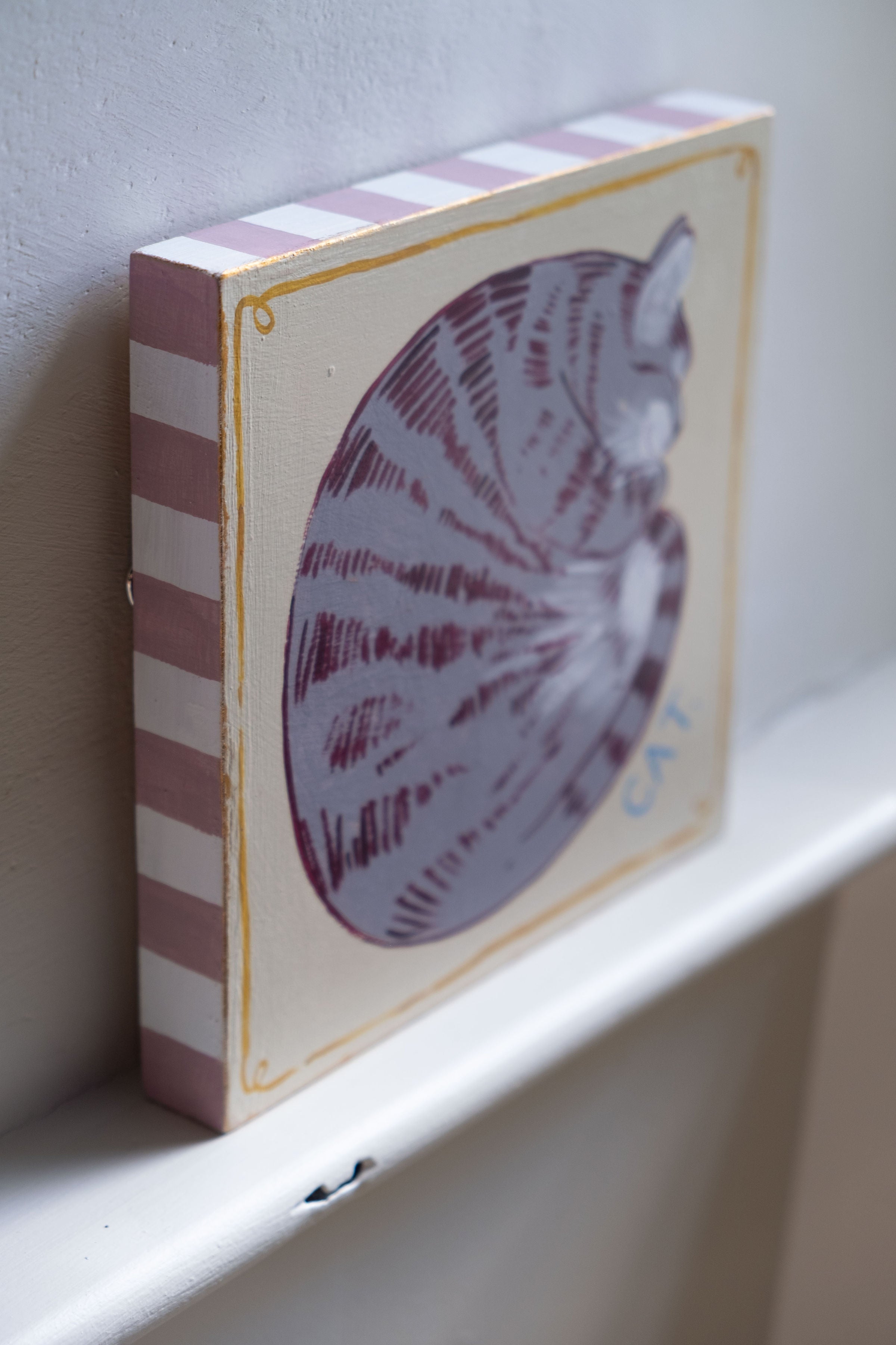 ‘Cat’, Gabriella Moxey X Moppet Mini Curators Collection, 2024 (as seen on TV’s ‘Portrait Artist of the Year 2024’) - Moppet
