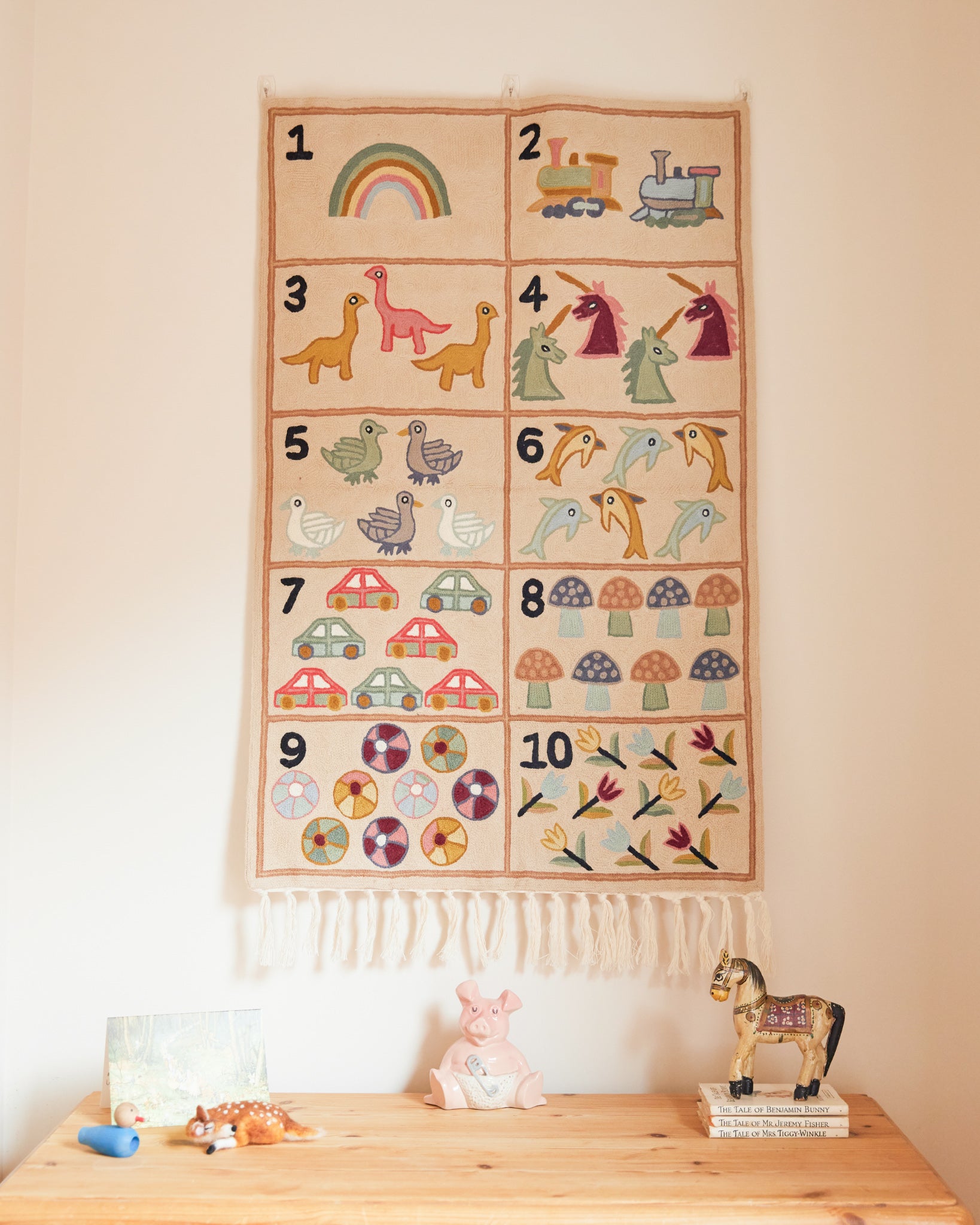 Numbers tapestry, Suru