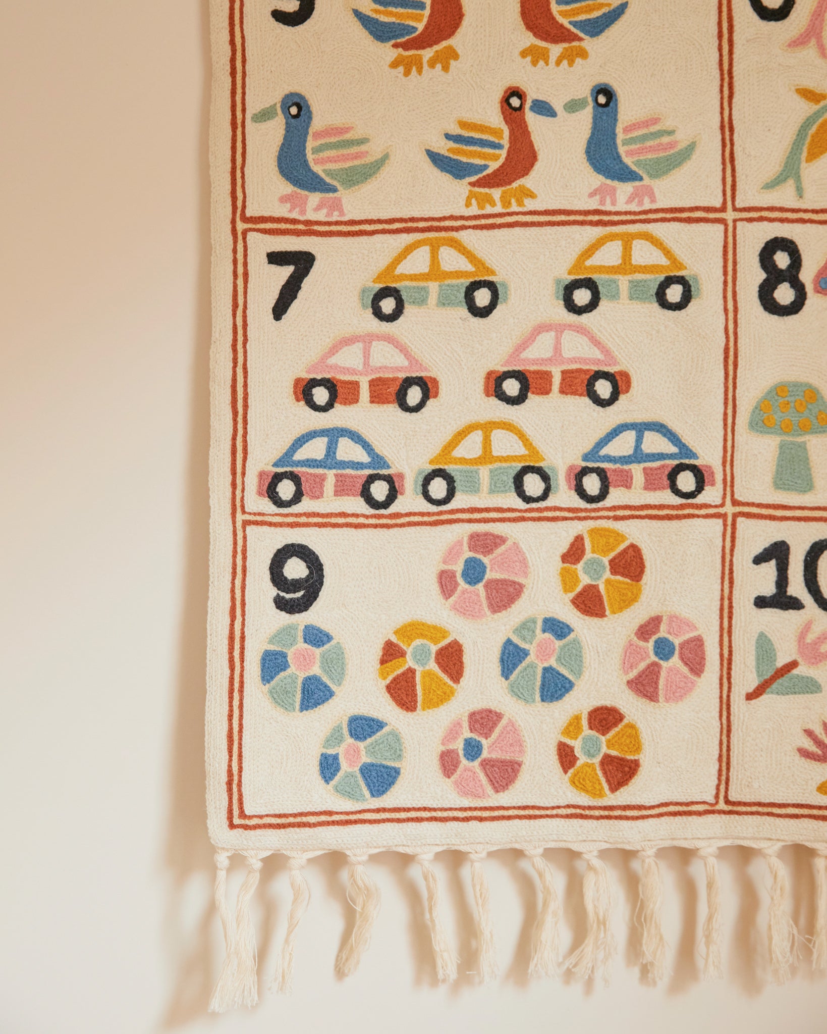 Numbers tapestry, Aru
