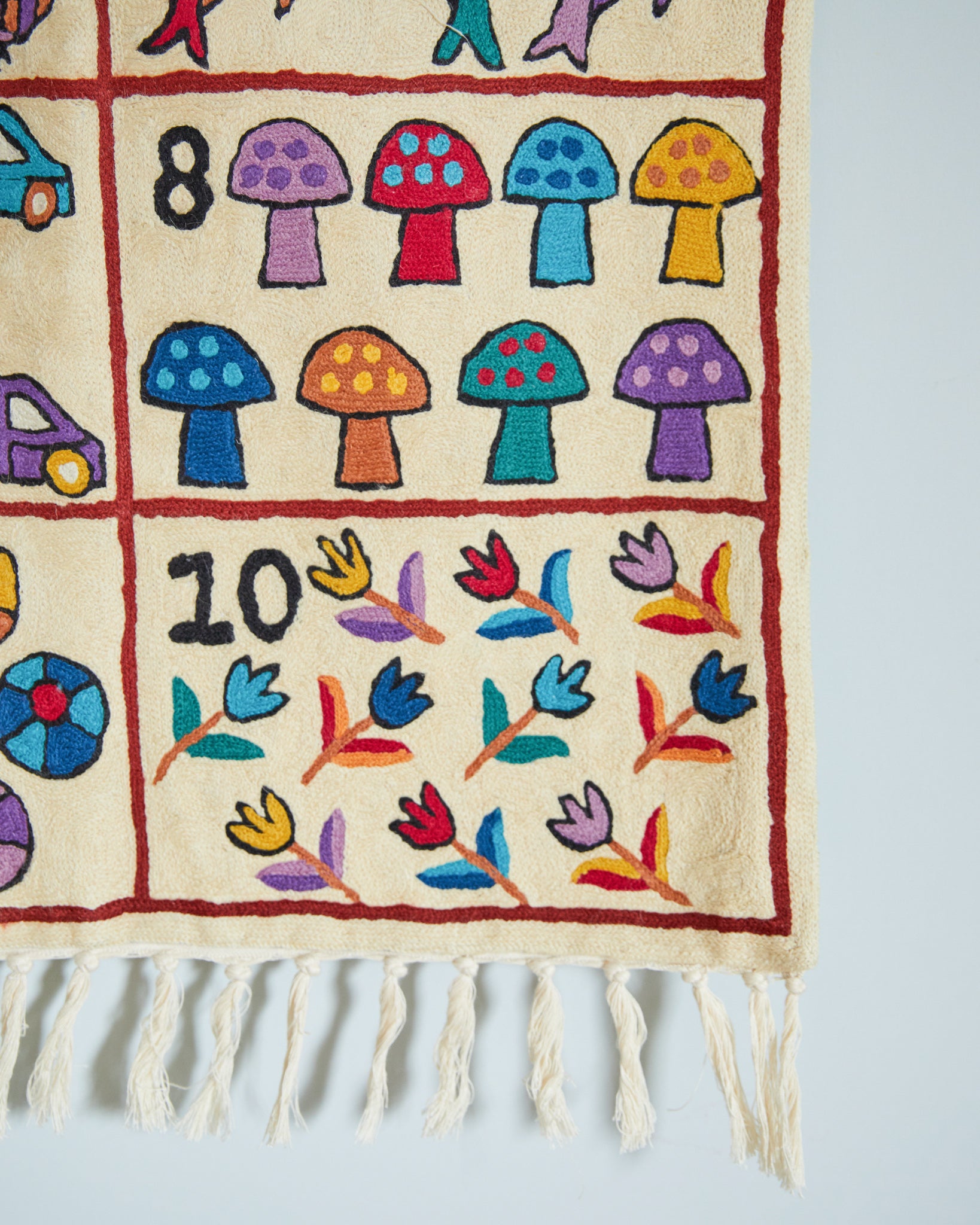 Numbers tapestry, Nishat