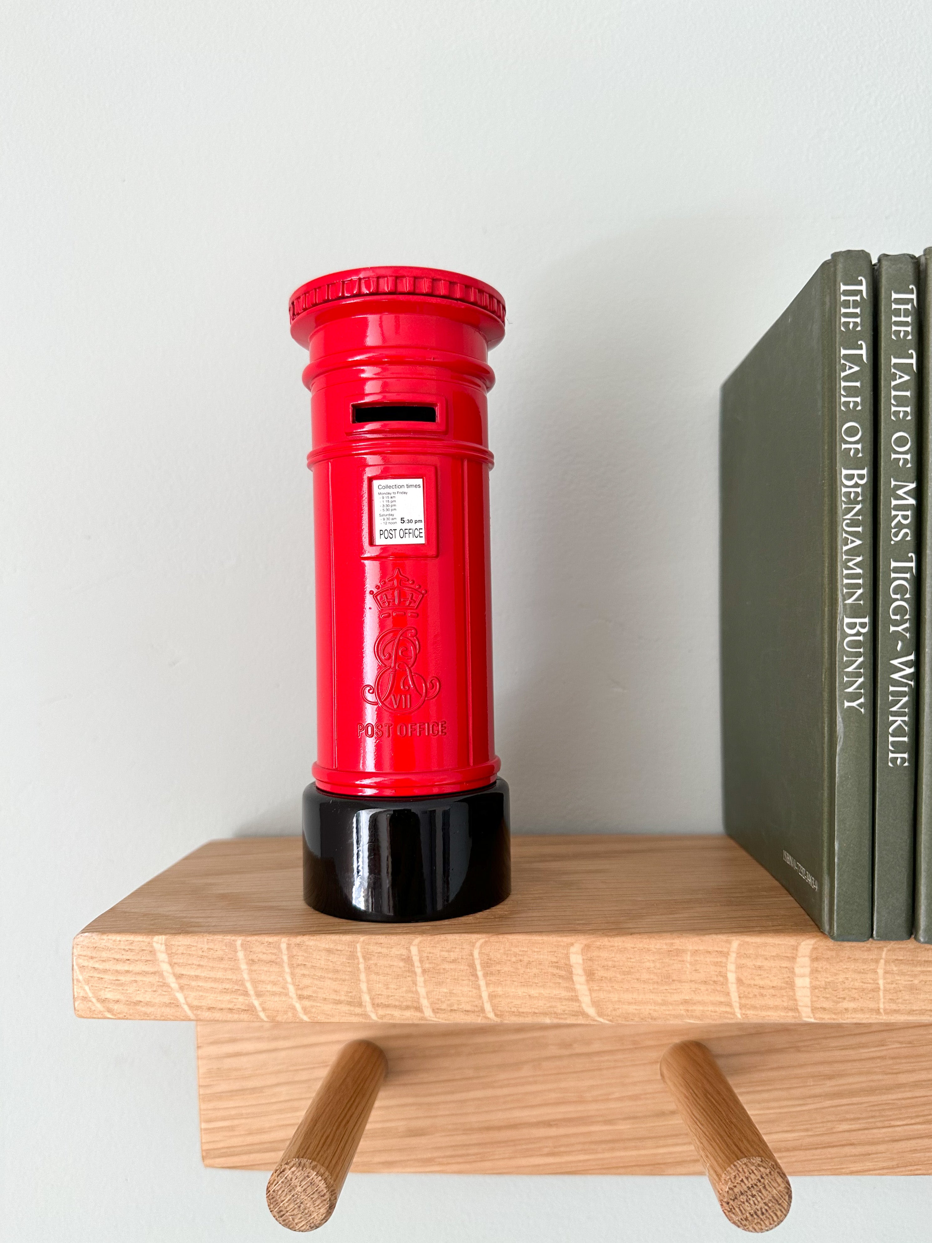 Vintage metal post box money box ‘piggy bank’ - Moppet