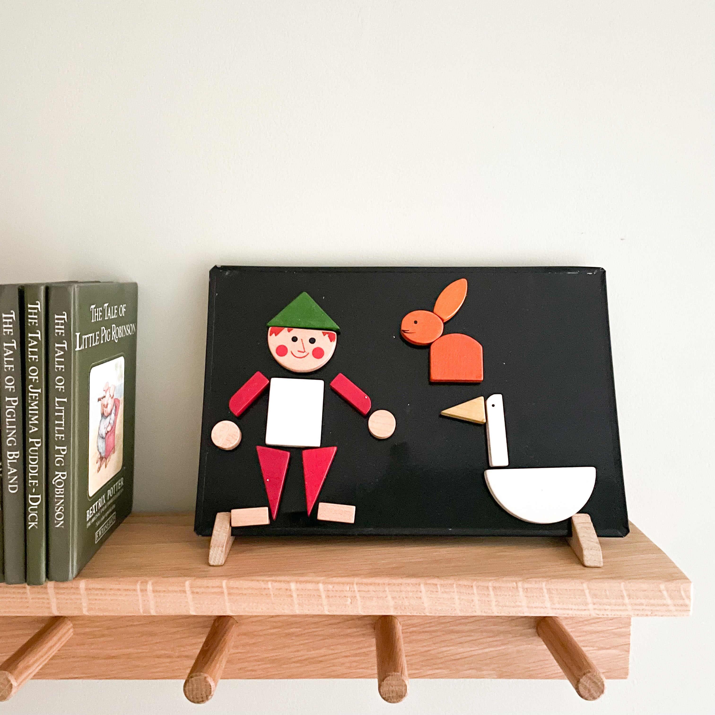 Vintage 1960s Czech magnet board by Tofa - Moppet
