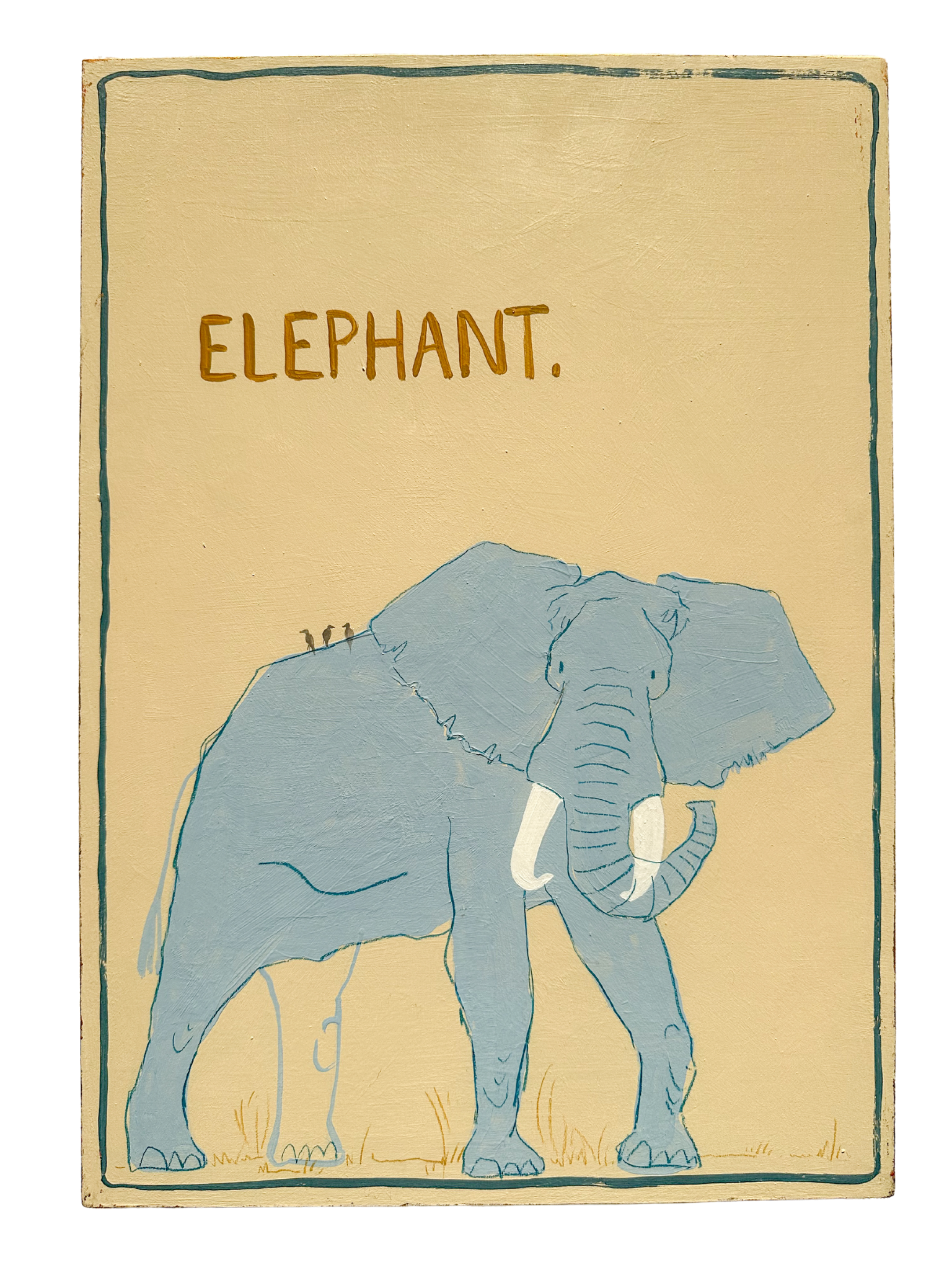 ‘Elephant’, Gabriella Moxey X Moppet Mini Curators Collection, 2024 (as seen on TV’s ‘Portrait Artist of the Year 2024’) - Moppet