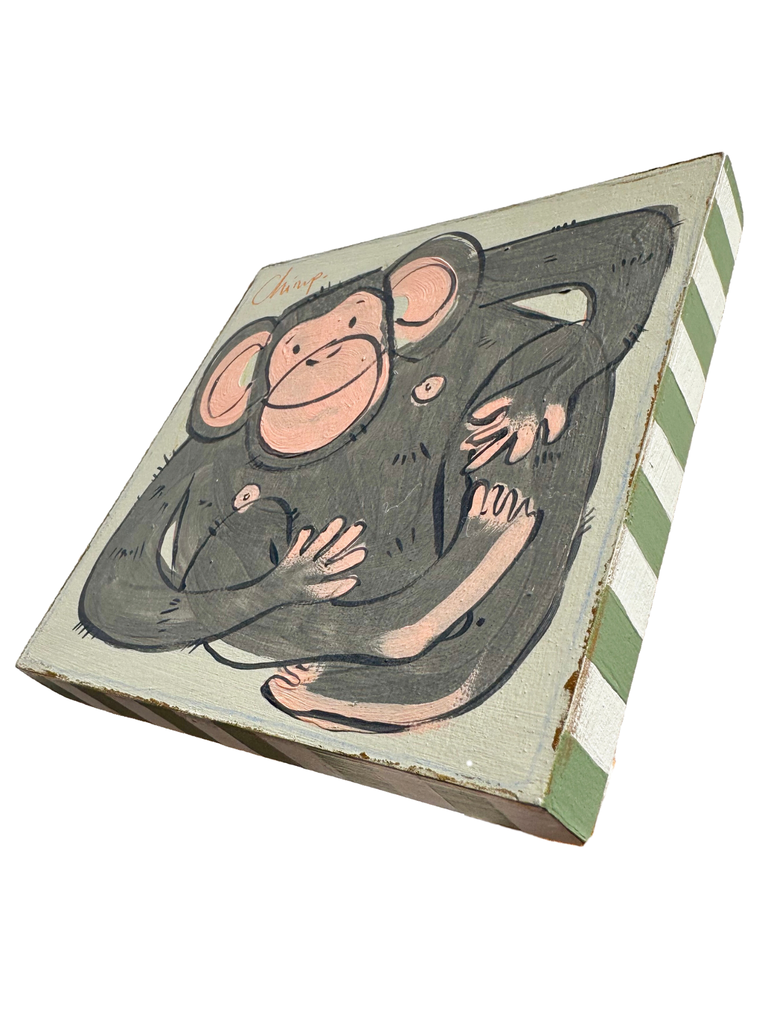 ‘Chimp’, Gabriella Moxey X Moppet Mini Curators Collection, 2024 (as seen on TV’s ‘Portrait Artist of the Year 2024’) - Moppet