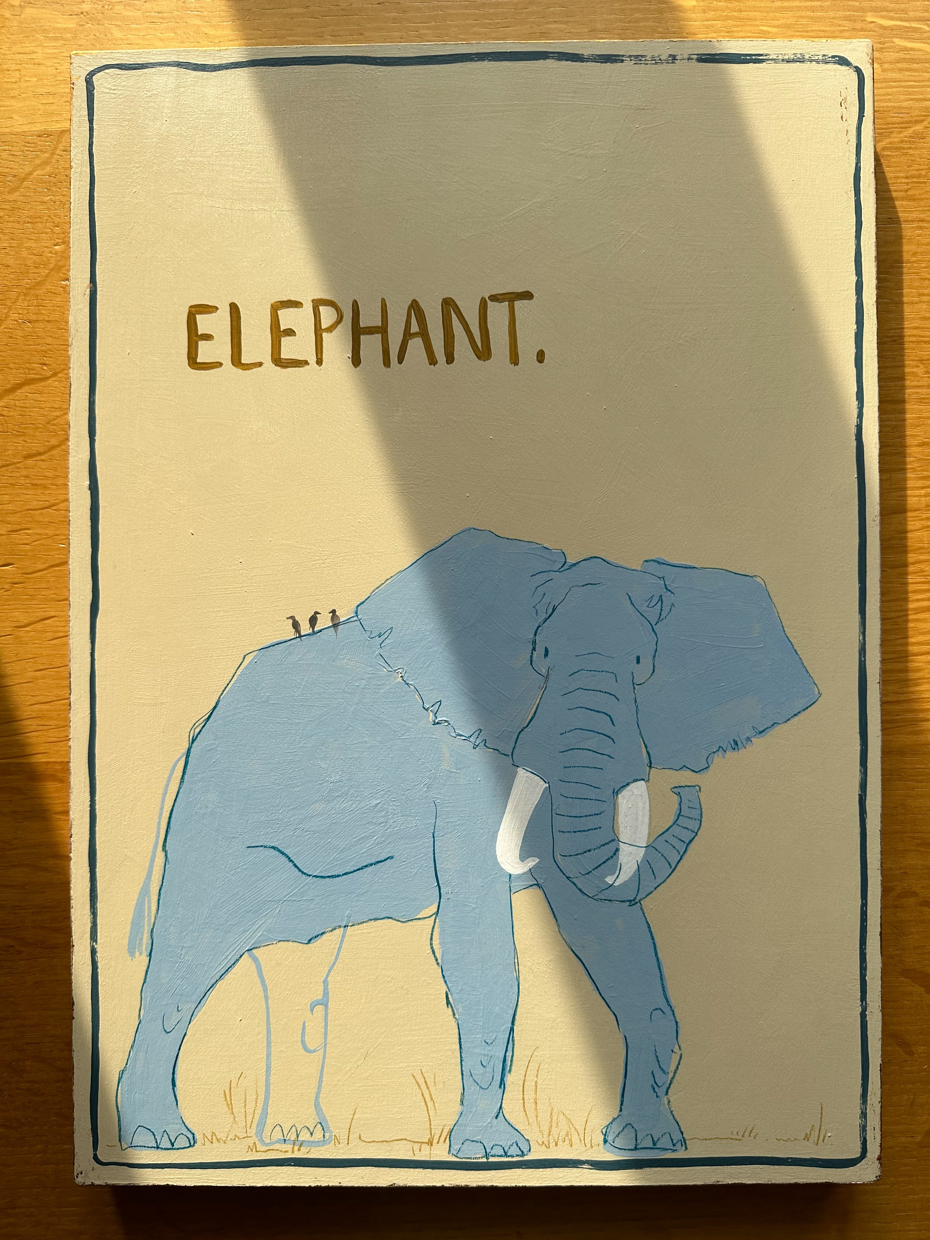 ‘Elephant’, Gabriella Moxey X Moppet Mini Curators Collection, 2024 (as seen on TV’s ‘Portrait Artist of the Year 2024’) - Moppet