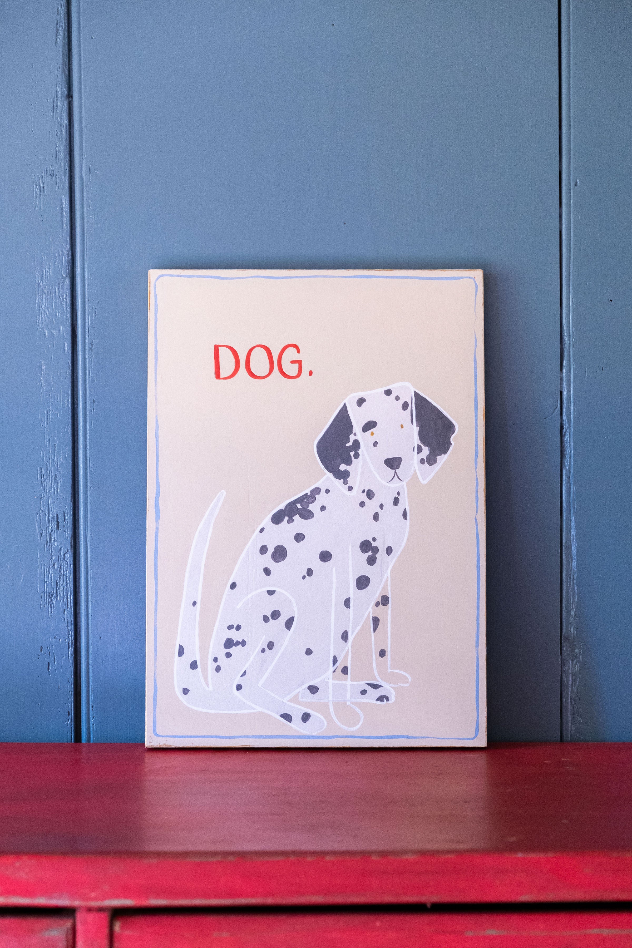 ‘Dog’, Gabriella Moxey X Moppet Mini Curators Collection, 2024 (as seen on TV’s ‘Portrait Artist of the Year 2024’) - Moppet