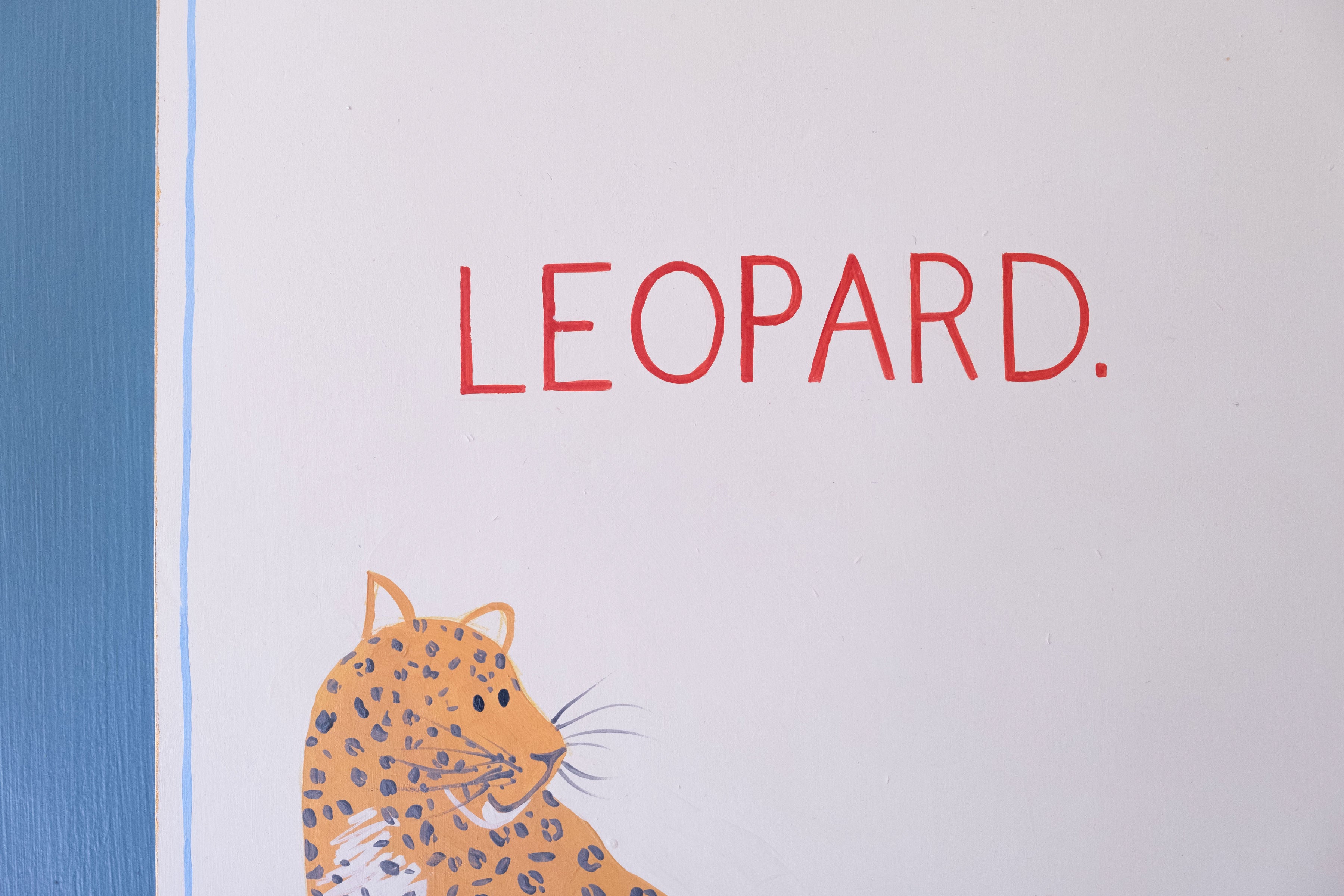 ‘Leopard’, Gabriella Moxey X Moppet Mini Curators Collection, 2024 (as seen on TV’s ‘Portrait Artist of the Year 2024’) - Moppet