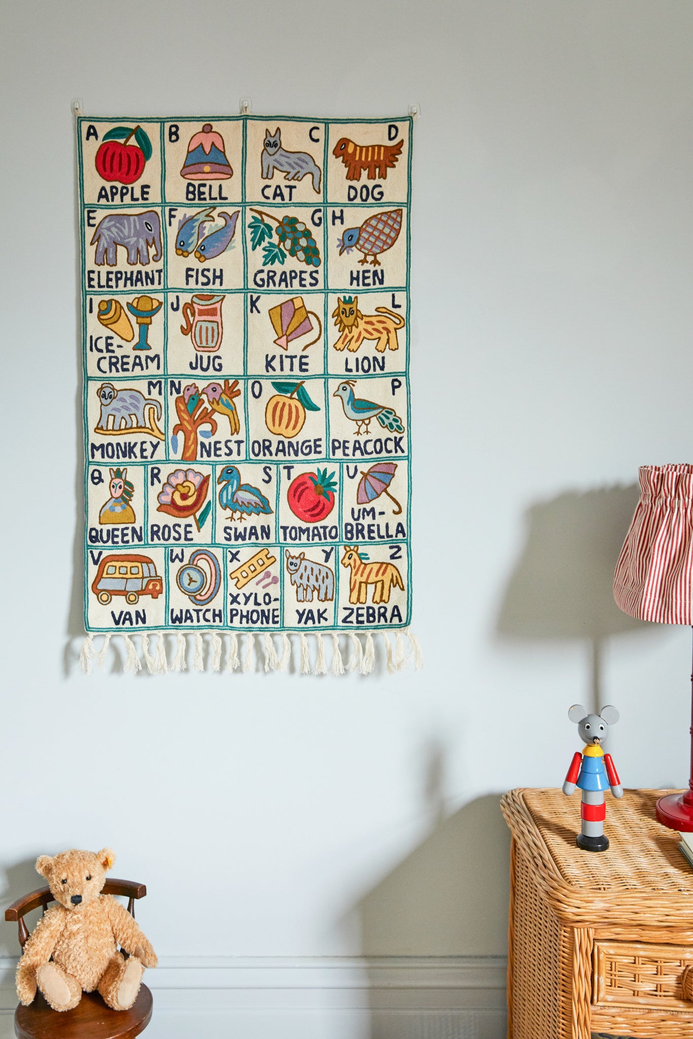 Alphabet tapestry, Nambla