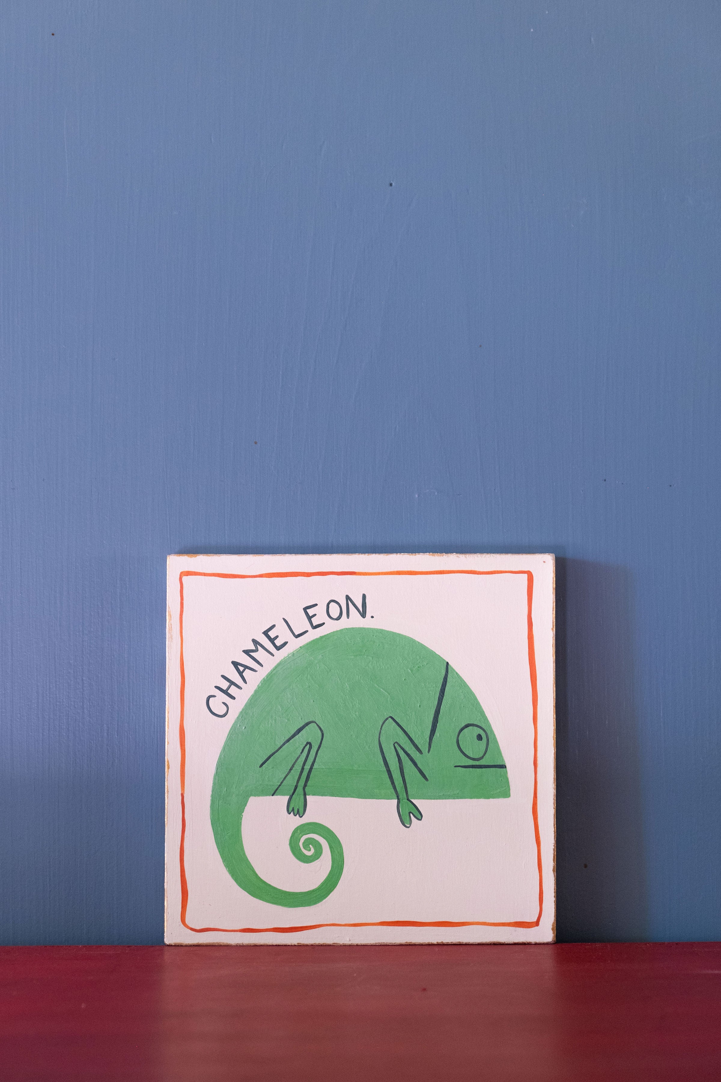 ‘Chameleon’, Gabriella Moxey X Moppet Mini Curators Collection, 2024 (as seen on TV’s ‘Portrait Artist of the Year 2024’) - Moppet