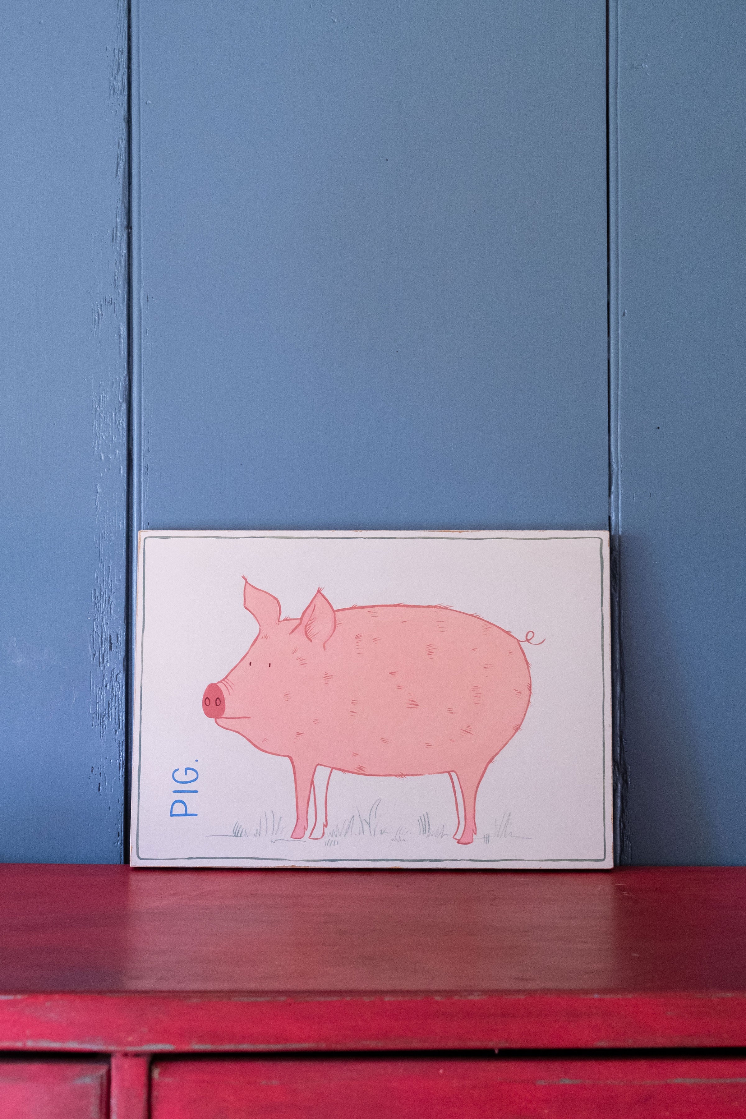‘Pig’, Gabriella Moxey X Moppet Mini Curators Collection, 2024 (as seen on TV’s ‘Portrait Artist of the Year 2024’) - Moppet