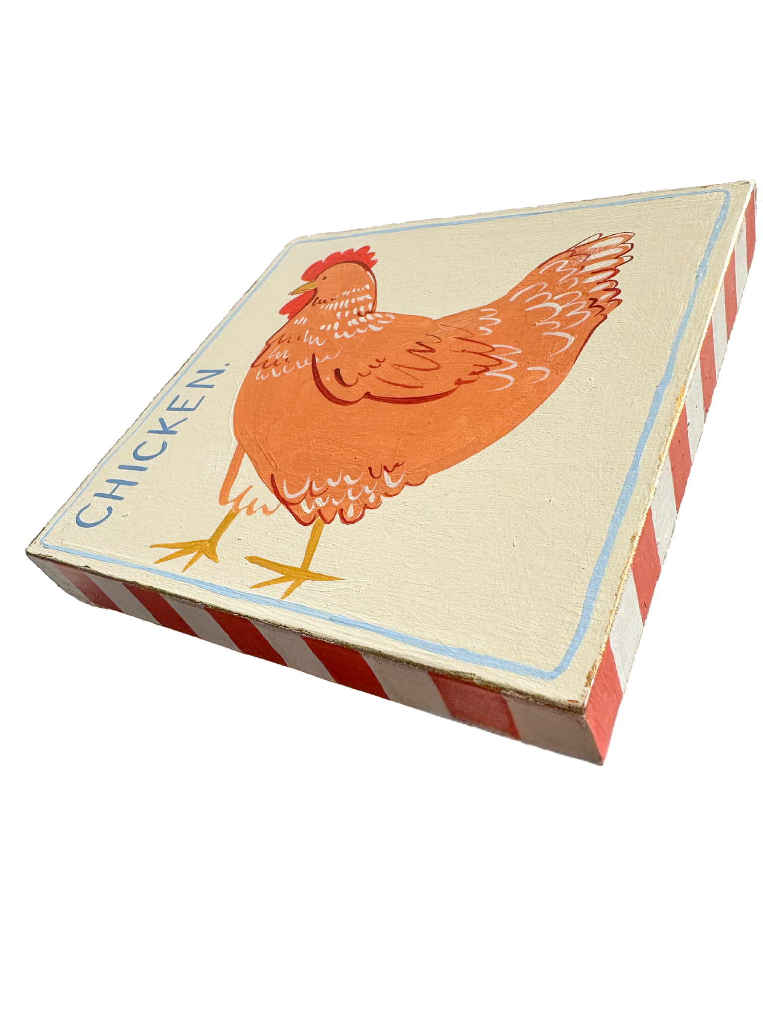 ‘Chicken’, Gabriella Moxey X Moppet Mini Curators Collection, 2024 (as seen on TV’s ‘Portrait Artist of the Year 2024’) - Moppet