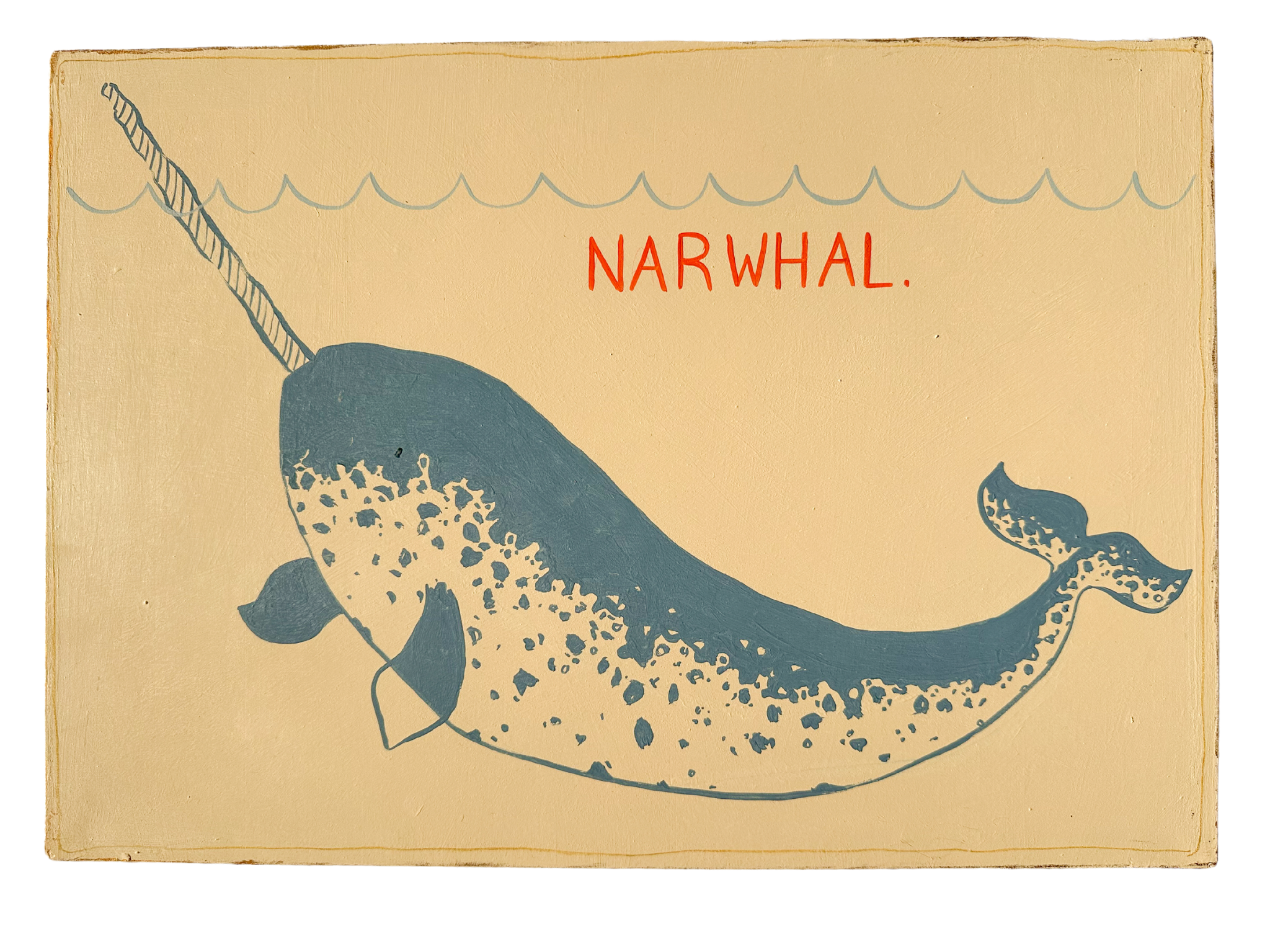 ‘Narwhal’, Gabriella Moxey X Moppet Mini Curators Collection, 2024 (as seen on TV’s ‘Portrait Artist of the Year 2024’) - Moppet