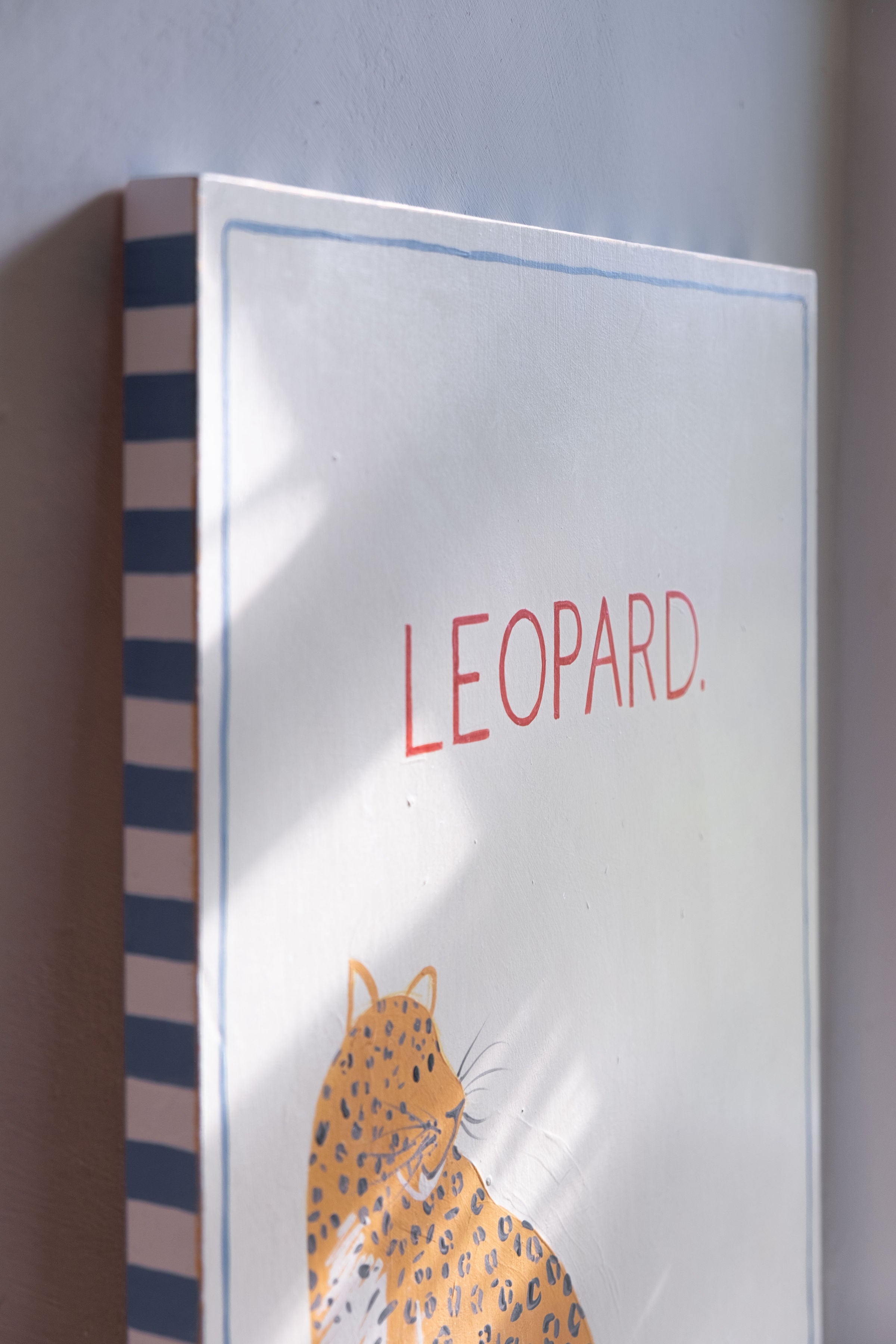 ‘Leopard’, Gabriella Moxey X Moppet Mini Curators Collection, 2024 (as seen on TV’s ‘Portrait Artist of the Year 2024’) - Moppet