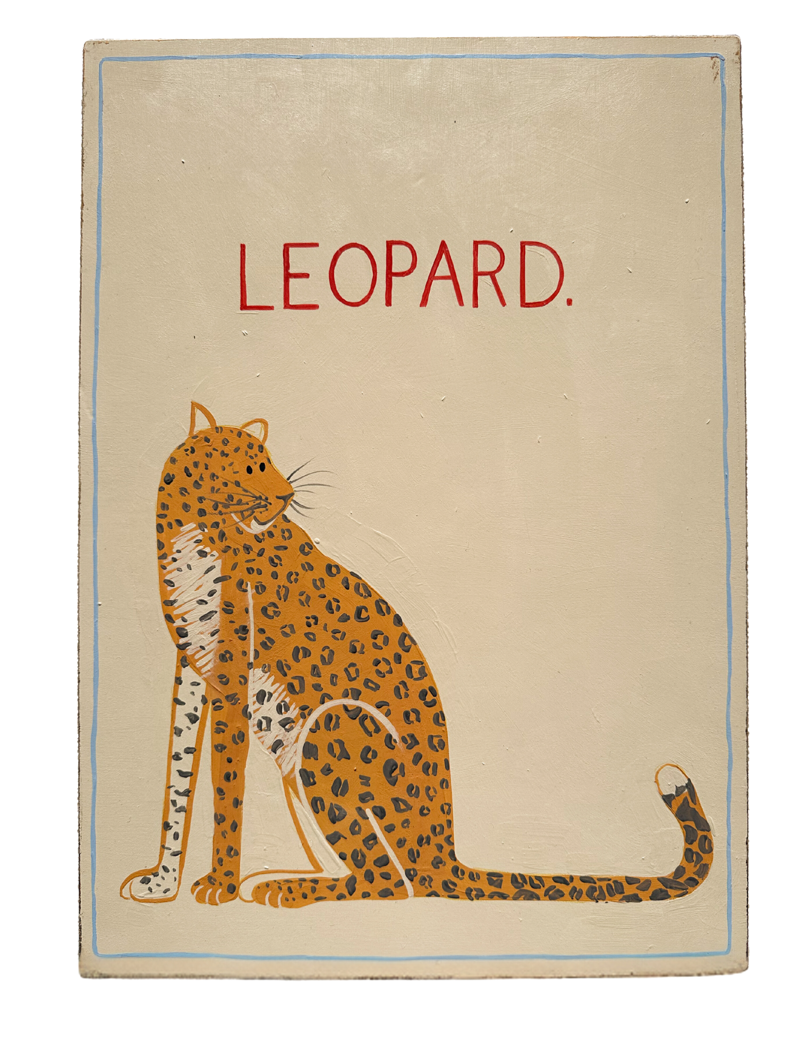 ‘Leopard’, Gabriella Moxey X Moppet Mini Curators Collection, 2024 (as seen on TV’s ‘Portrait Artist of the Year 2024’) - Moppet