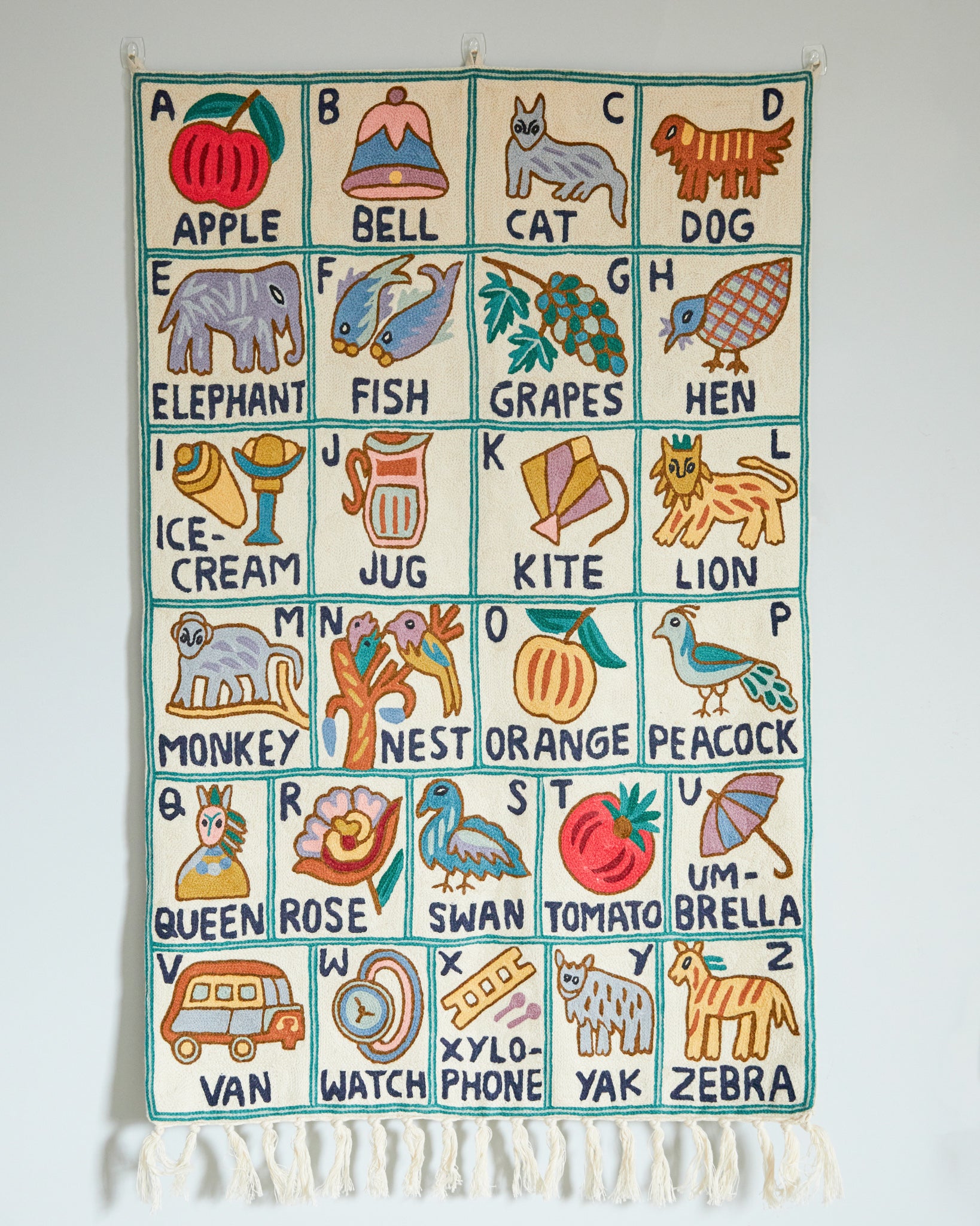 Alphabet tapestry, Nambla
