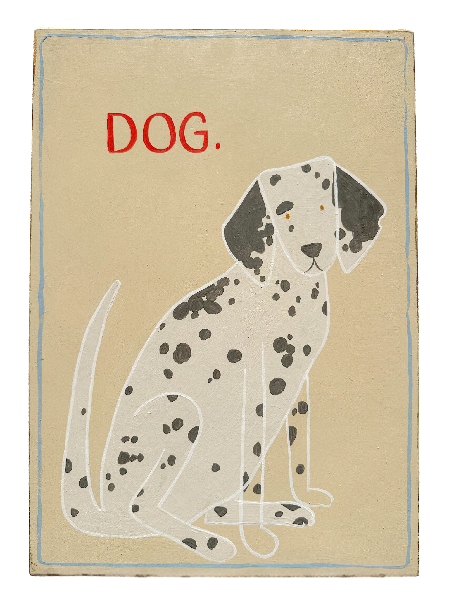 ‘Dog’, Gabriella Moxey X Moppet Mini Curators Collection, 2024 (as seen on TV’s ‘Portrait Artist of the Year 2024’) - Moppet