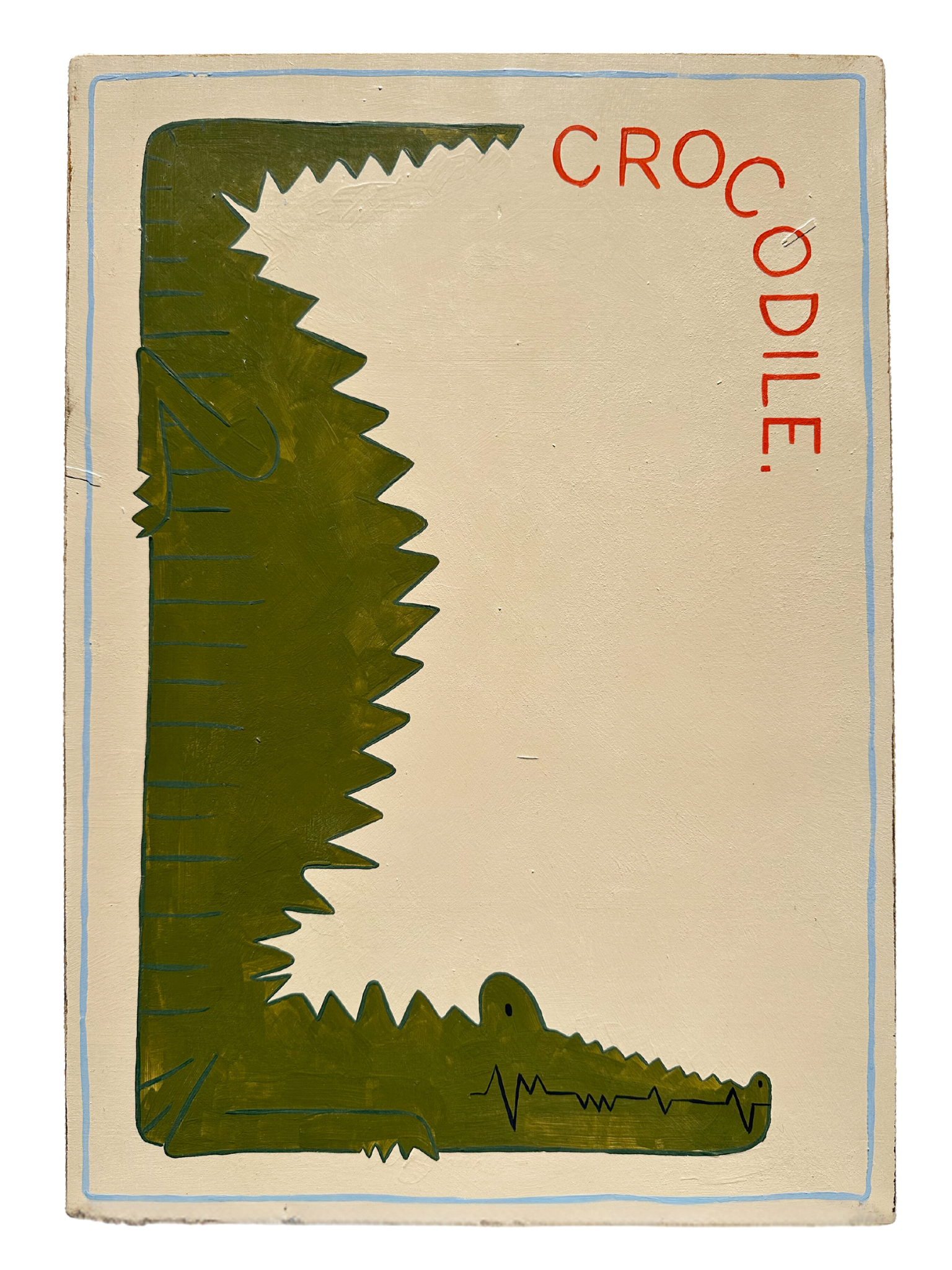‘Crocodile’, Gabriella Moxey X Moppet Mini Curators Collection, 2024 (as seen on TV’s ‘Portrait Artist of the Year 2024’) - Moppet