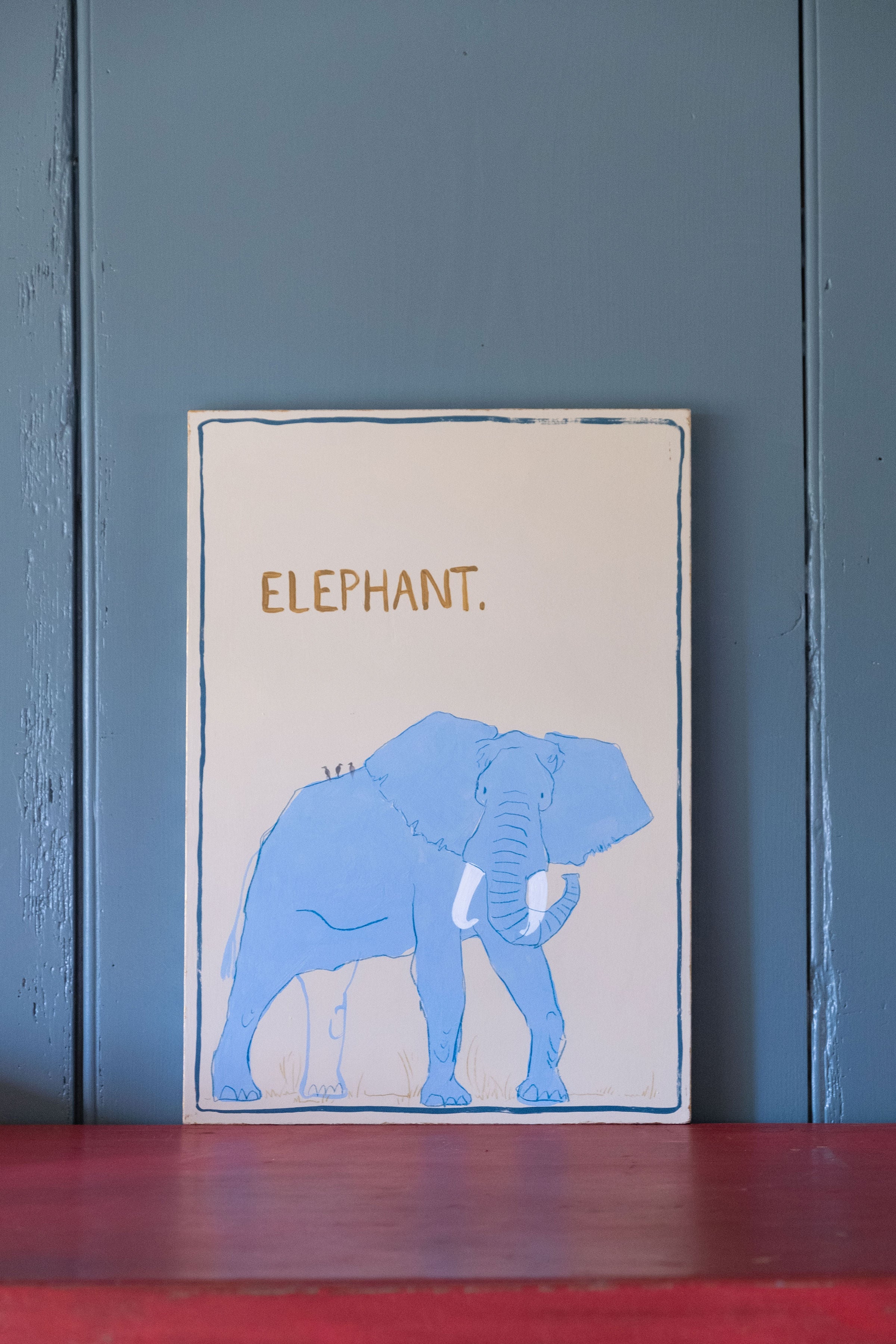 ‘Elephant’, Gabriella Moxey X Moppet Mini Curators Collection, 2024 (as seen on TV’s ‘Portrait Artist of the Year 2024’) - Moppet