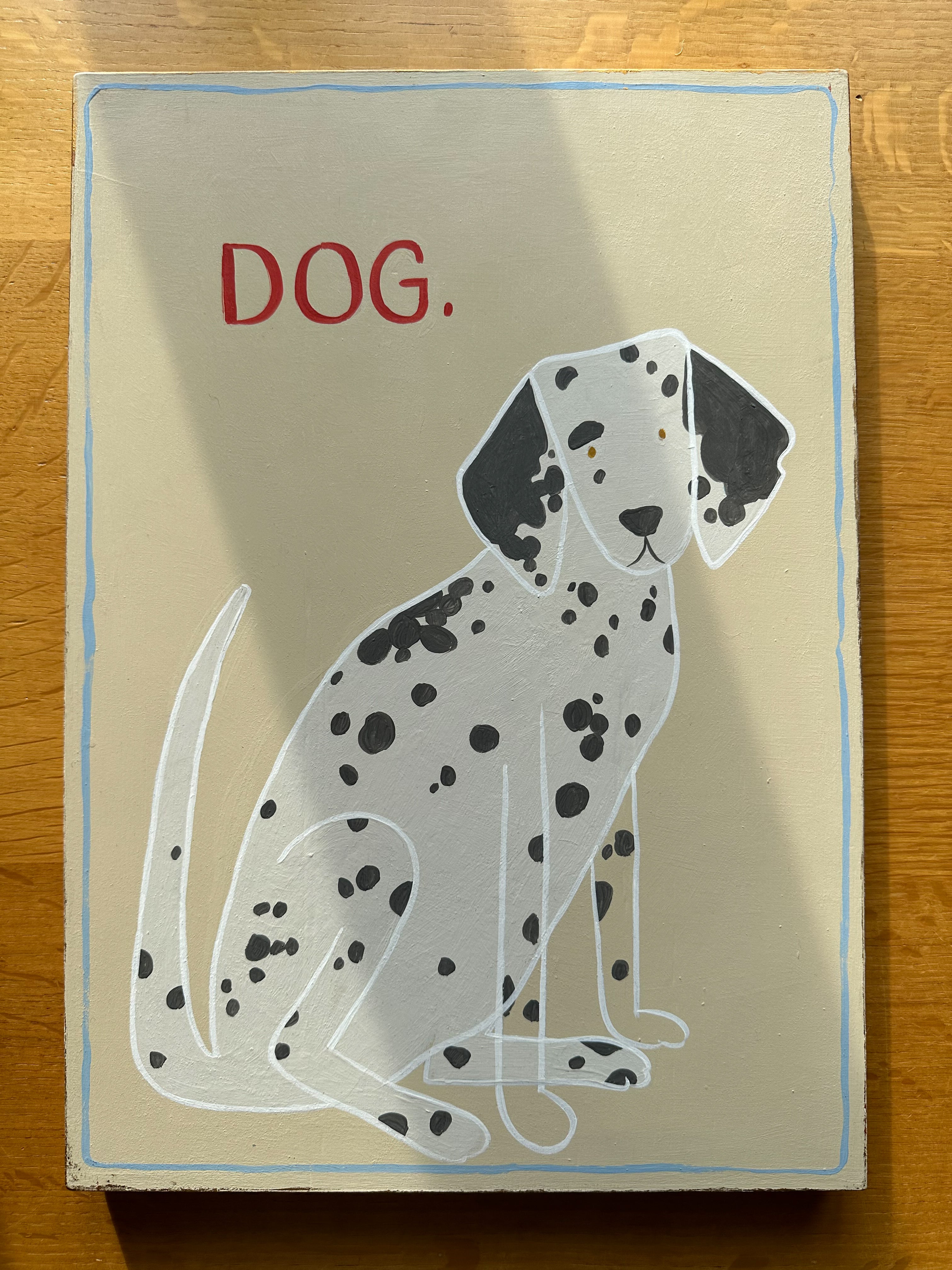 ‘Dog’, Gabriella Moxey X Moppet Mini Curators Collection, 2024 (as seen on TV’s ‘Portrait Artist of the Year 2024’) - Moppet
