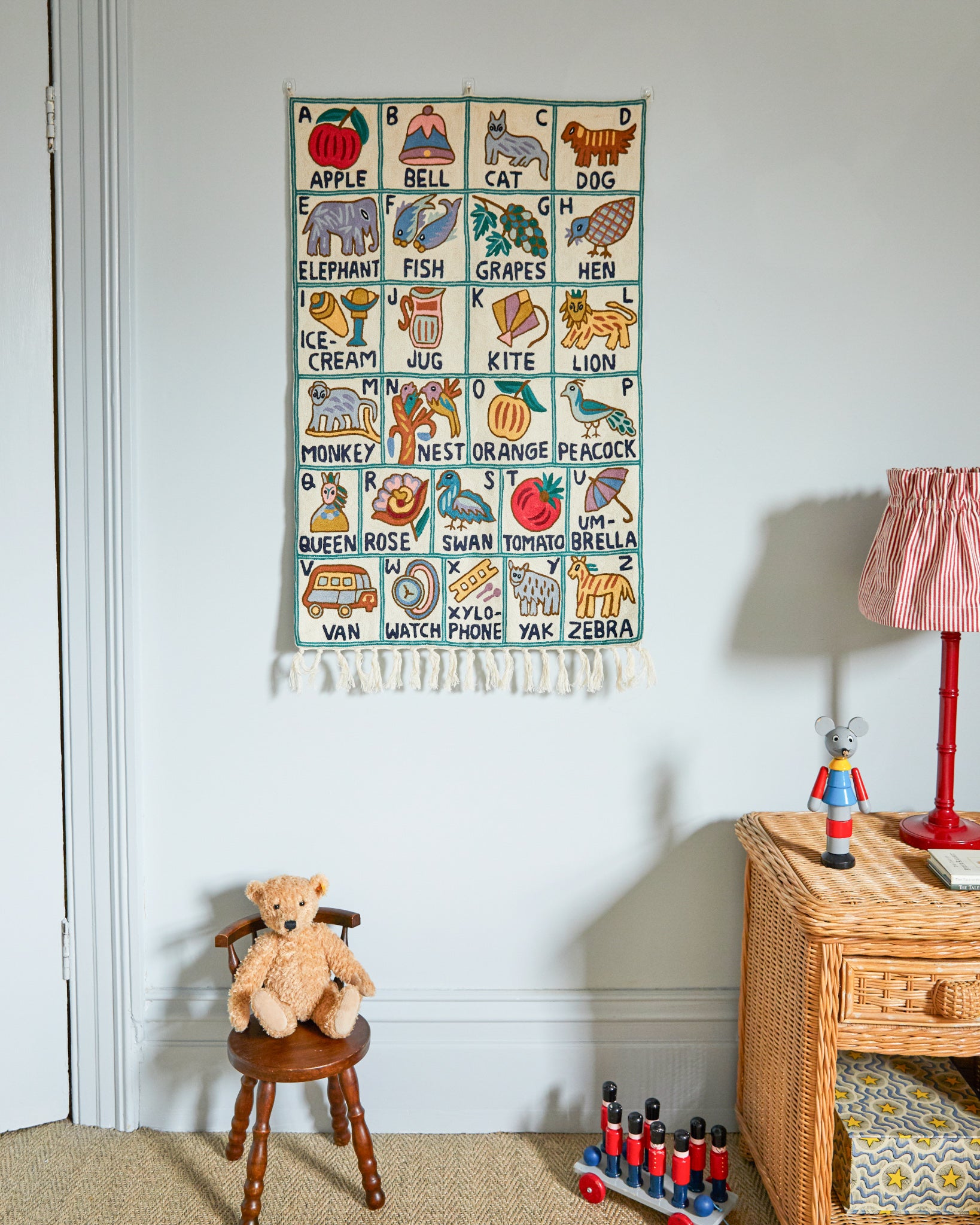 Alphabet tapestry, Nambla