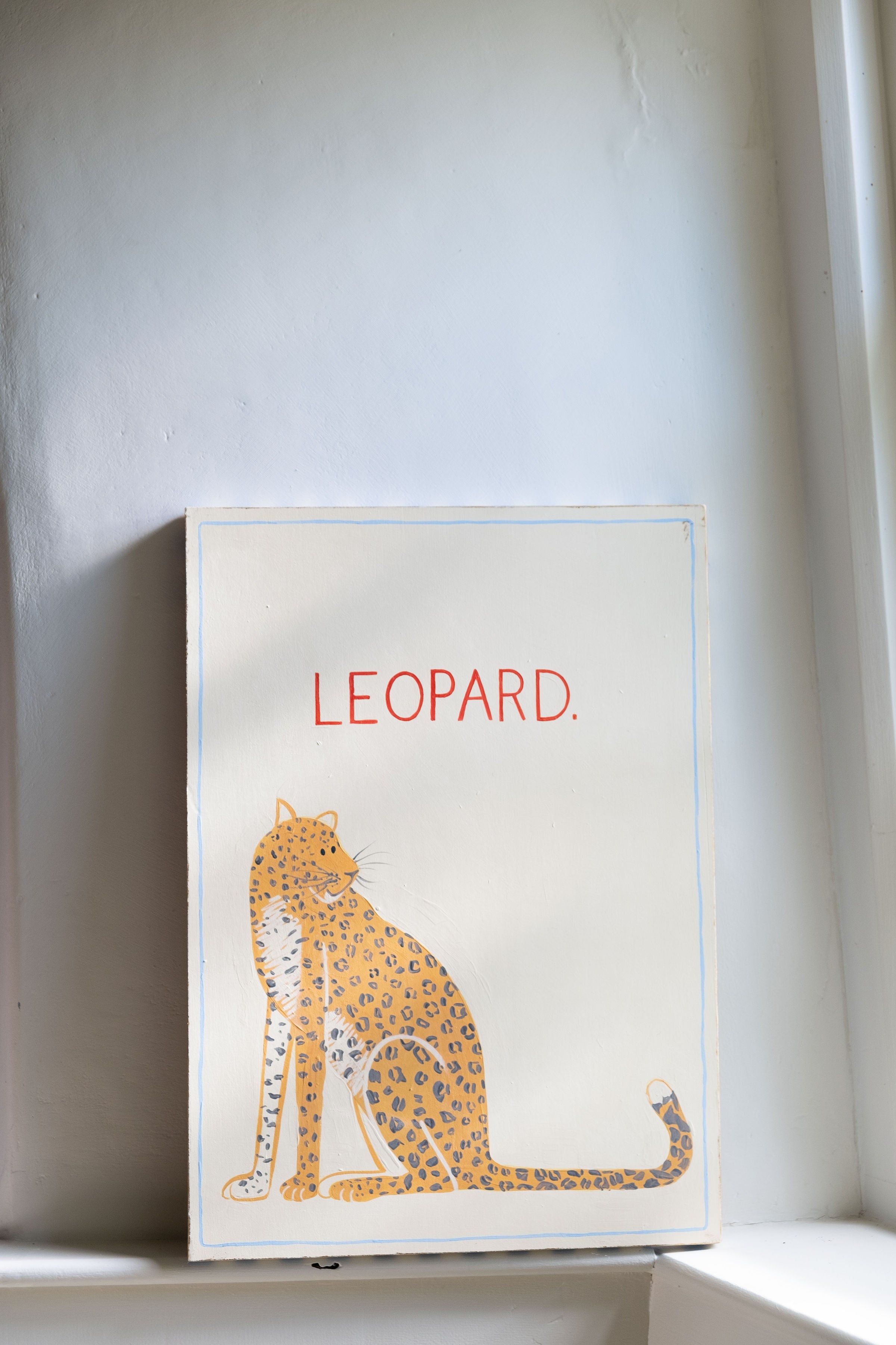 ‘Leopard’, Gabriella Moxey X Moppet Mini Curators Collection, 2024 (as seen on TV’s ‘Portrait Artist of the Year 2024’) - Moppet