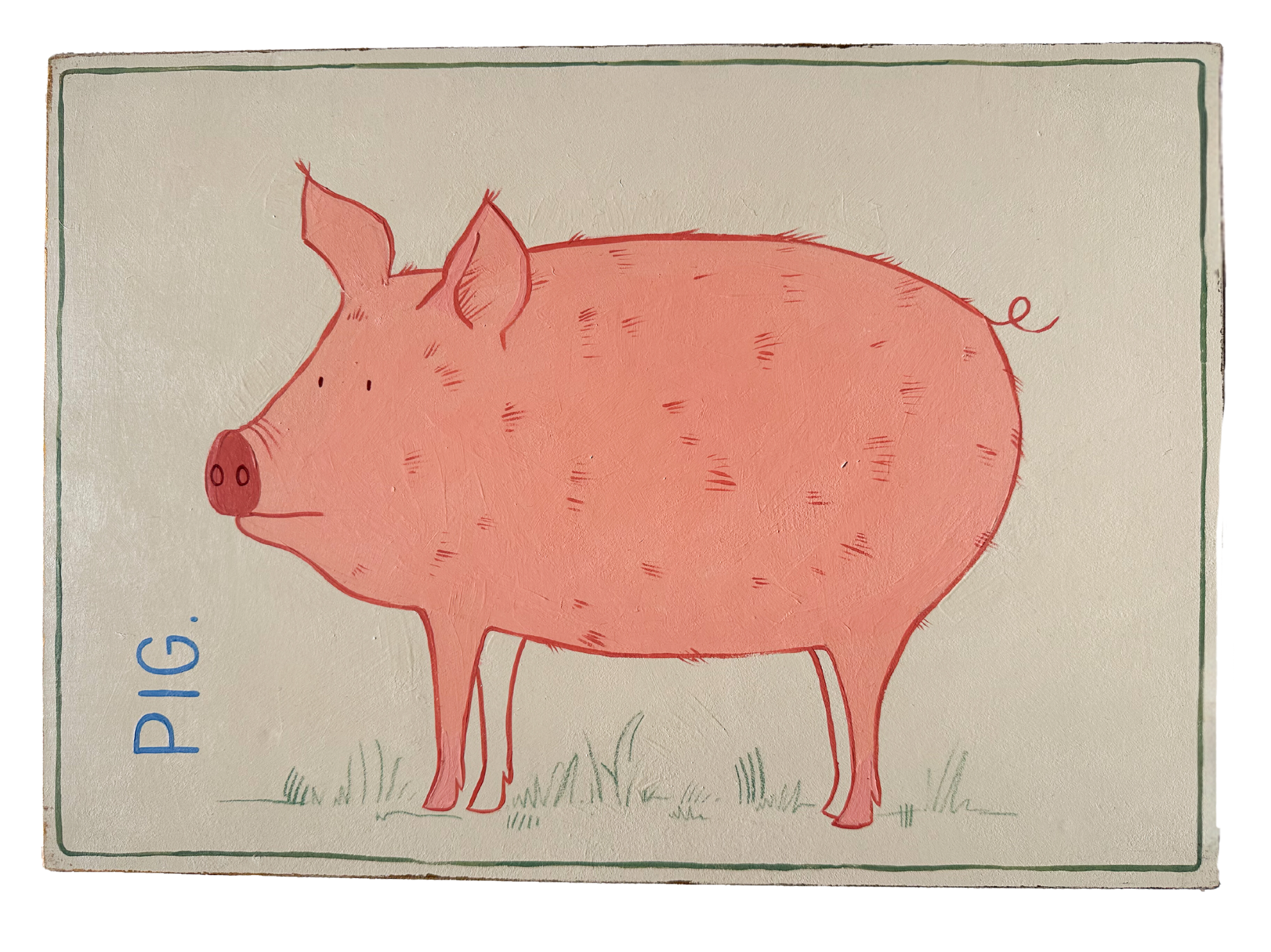 ‘Pig’, Gabriella Moxey X Moppet Mini Curators Collection, 2024 (as seen on TV’s ‘Portrait Artist of the Year 2024’) - Moppet