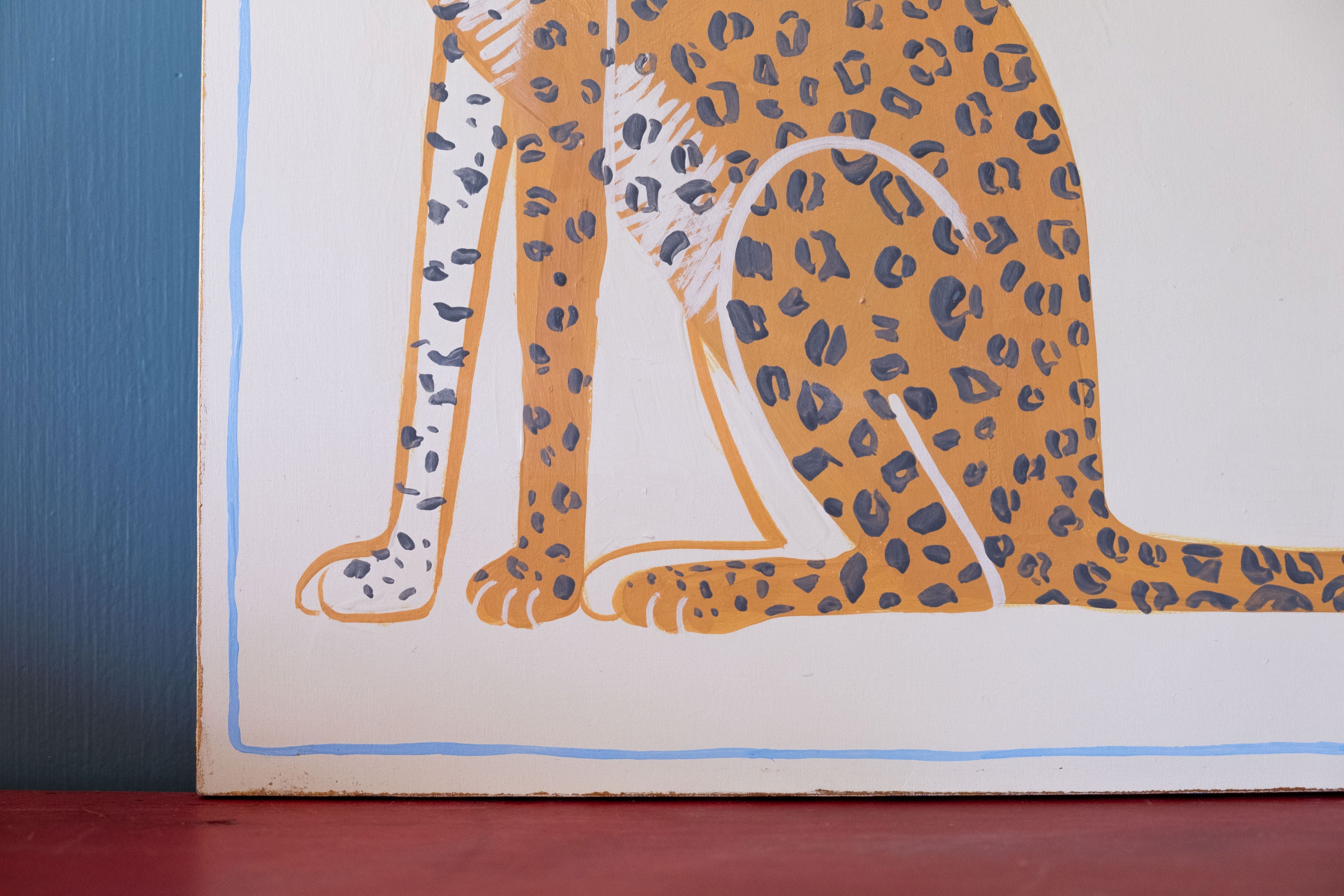 ‘Leopard’, Gabriella Moxey X Moppet Mini Curators Collection, 2024 (as seen on TV’s ‘Portrait Artist of the Year 2024’) - Moppet