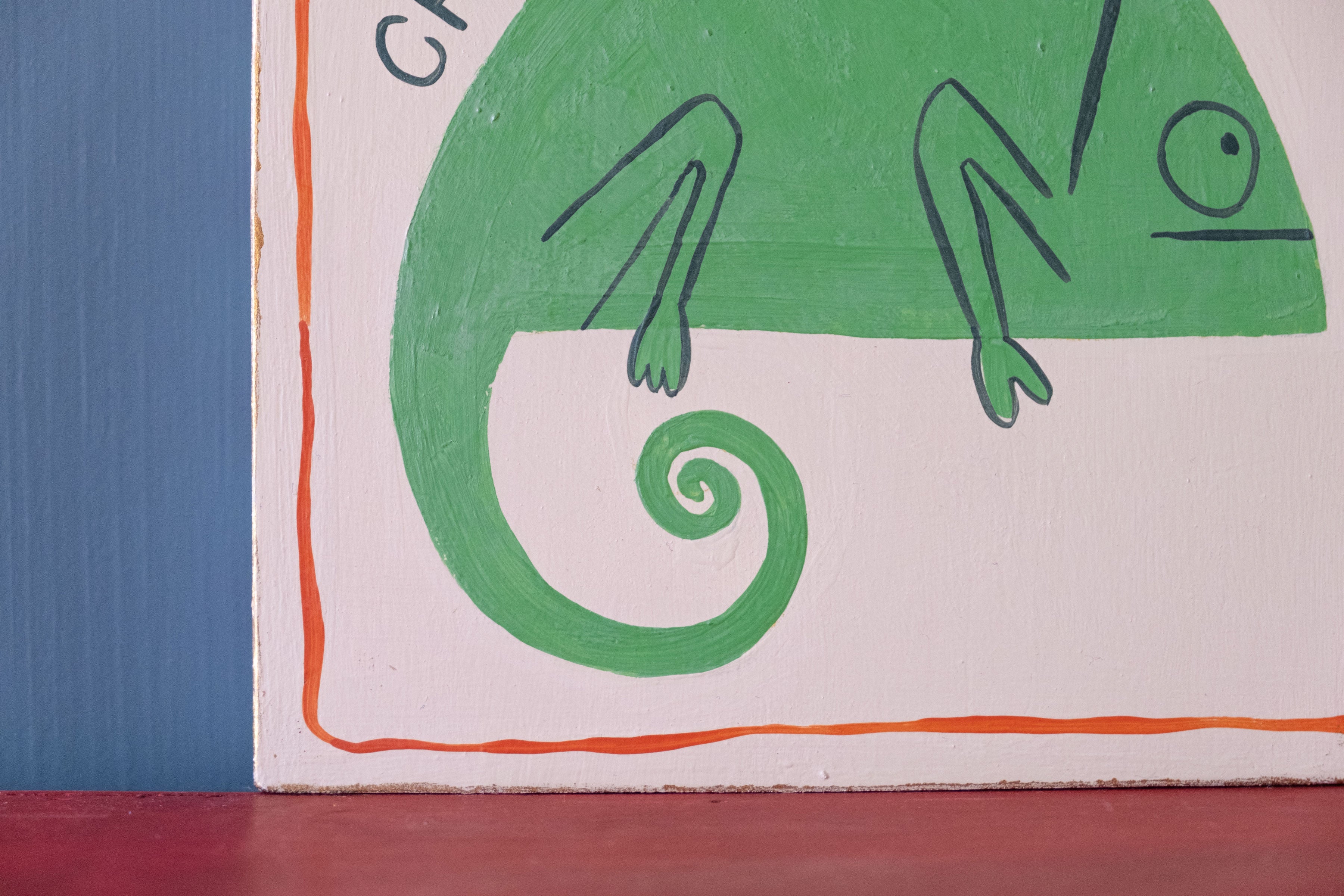 ‘Chameleon’, Gabriella Moxey X Moppet Mini Curators Collection, 2024 (as seen on TV’s ‘Portrait Artist of the Year 2024’) - Moppet