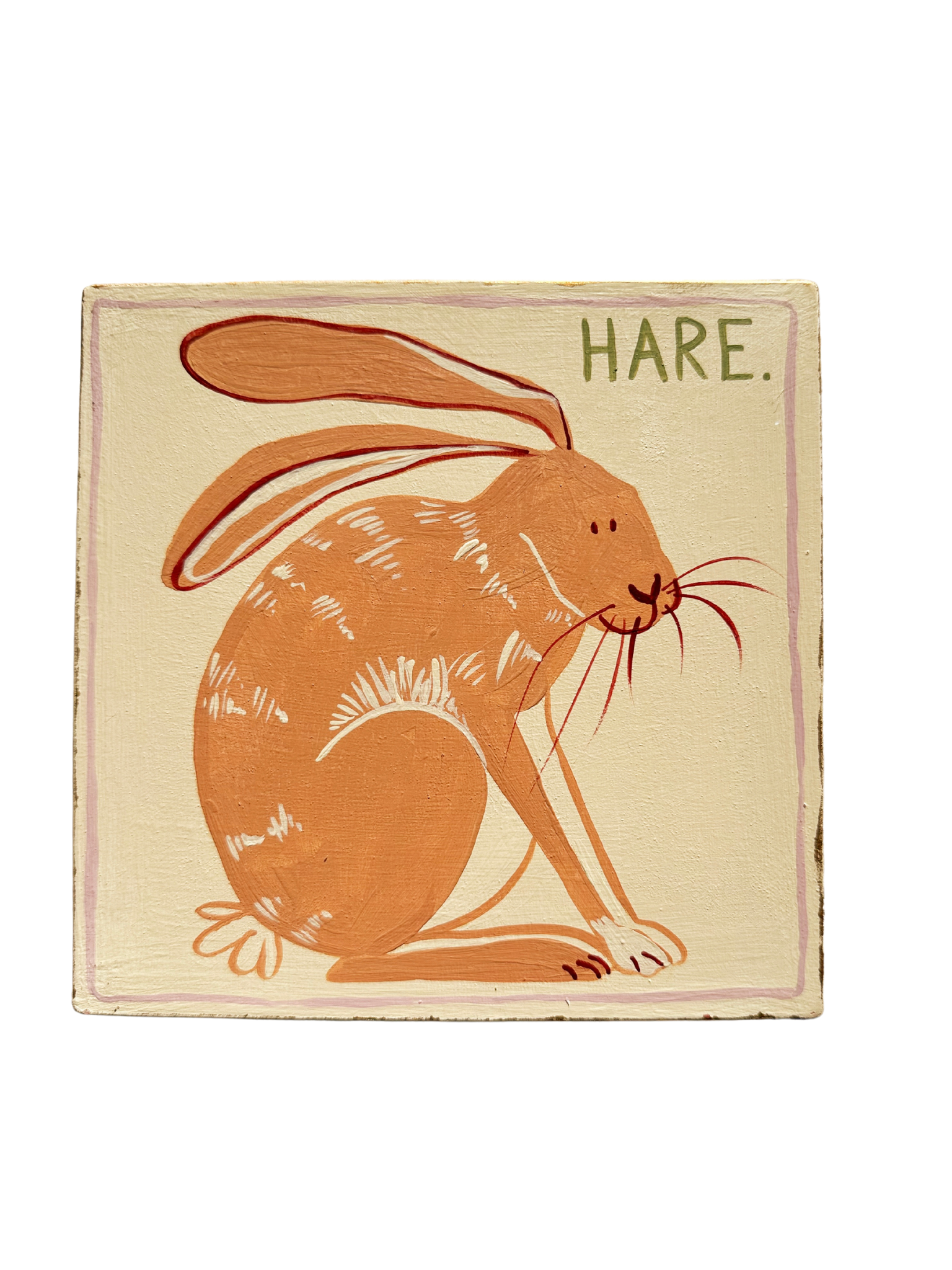 ‘Hare’, Gabriella Moxey X Moppet Mini Curators Collection, 2024 (as seen on TV’s ‘Portrait Artist of the Year 2024’) - Moppet