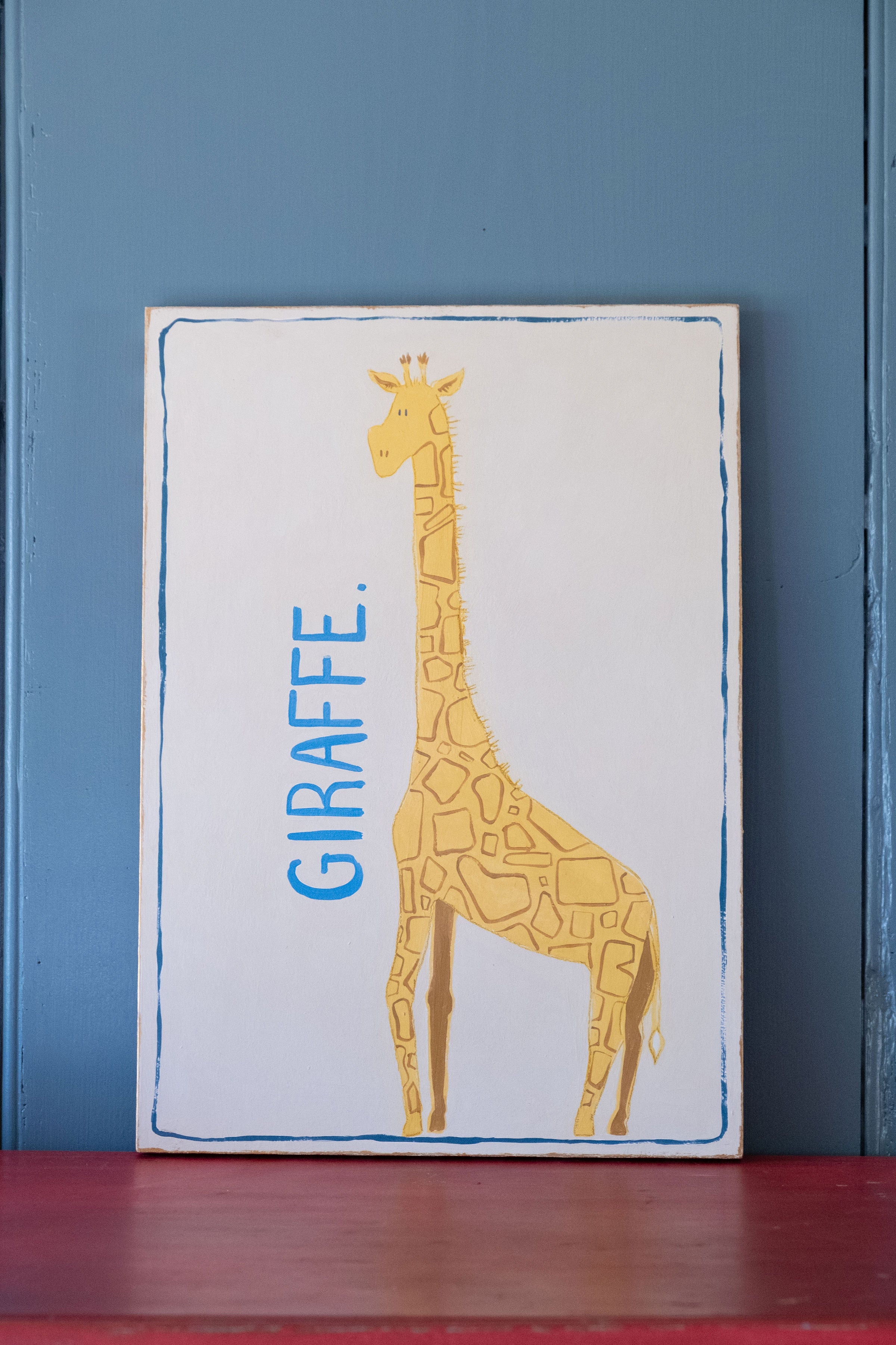 ‘Giraffe’, Gabriella Moxey X Moppet Mini Curators Collection, 2024 (as seen on TV’s ‘Portrait Artist of the Year 2024’) - Moppet