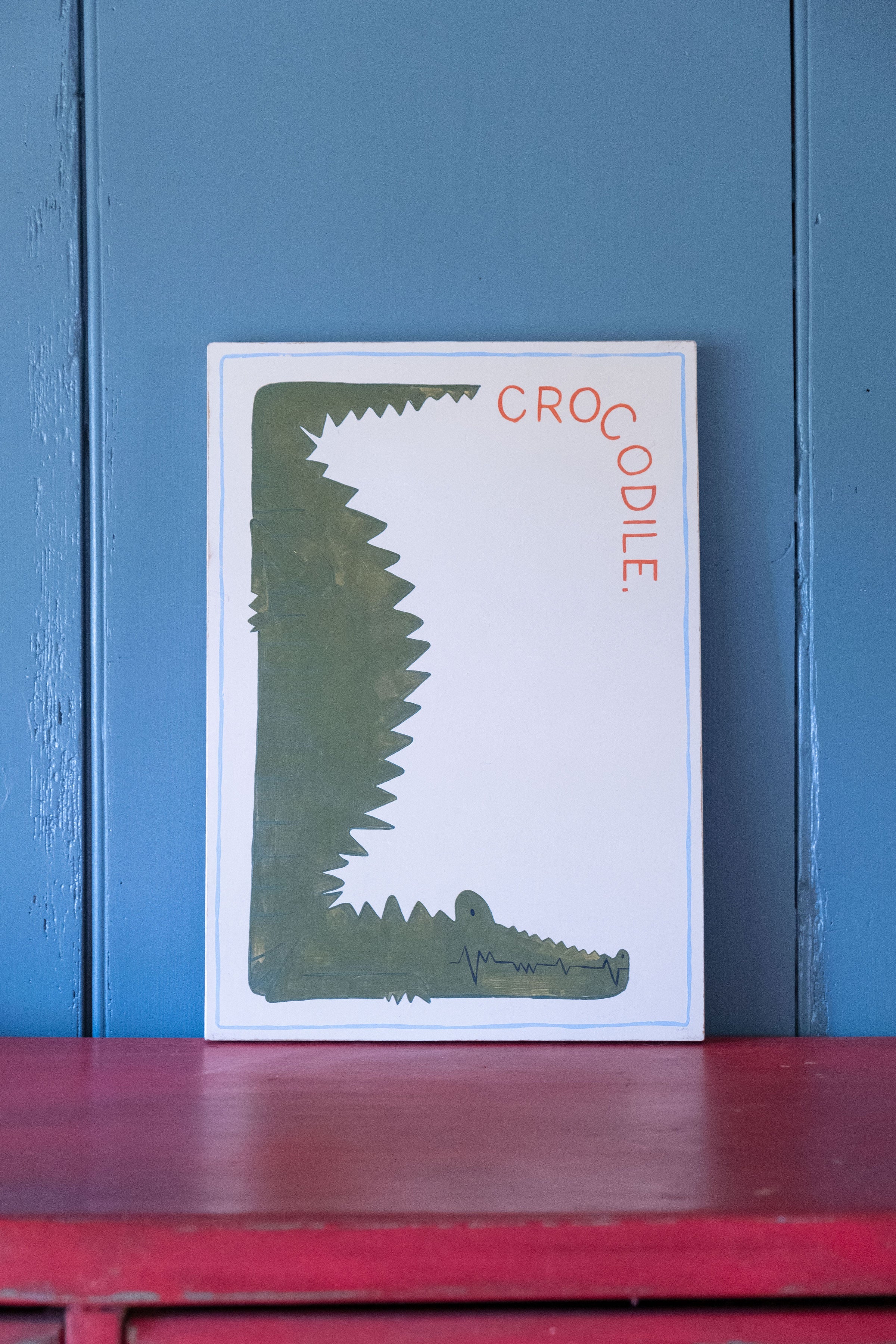 ‘Crocodile’, Gabriella Moxey X Moppet Mini Curators Collection, 2024 (as seen on TV’s ‘Portrait Artist of the Year 2024’) - Moppet
