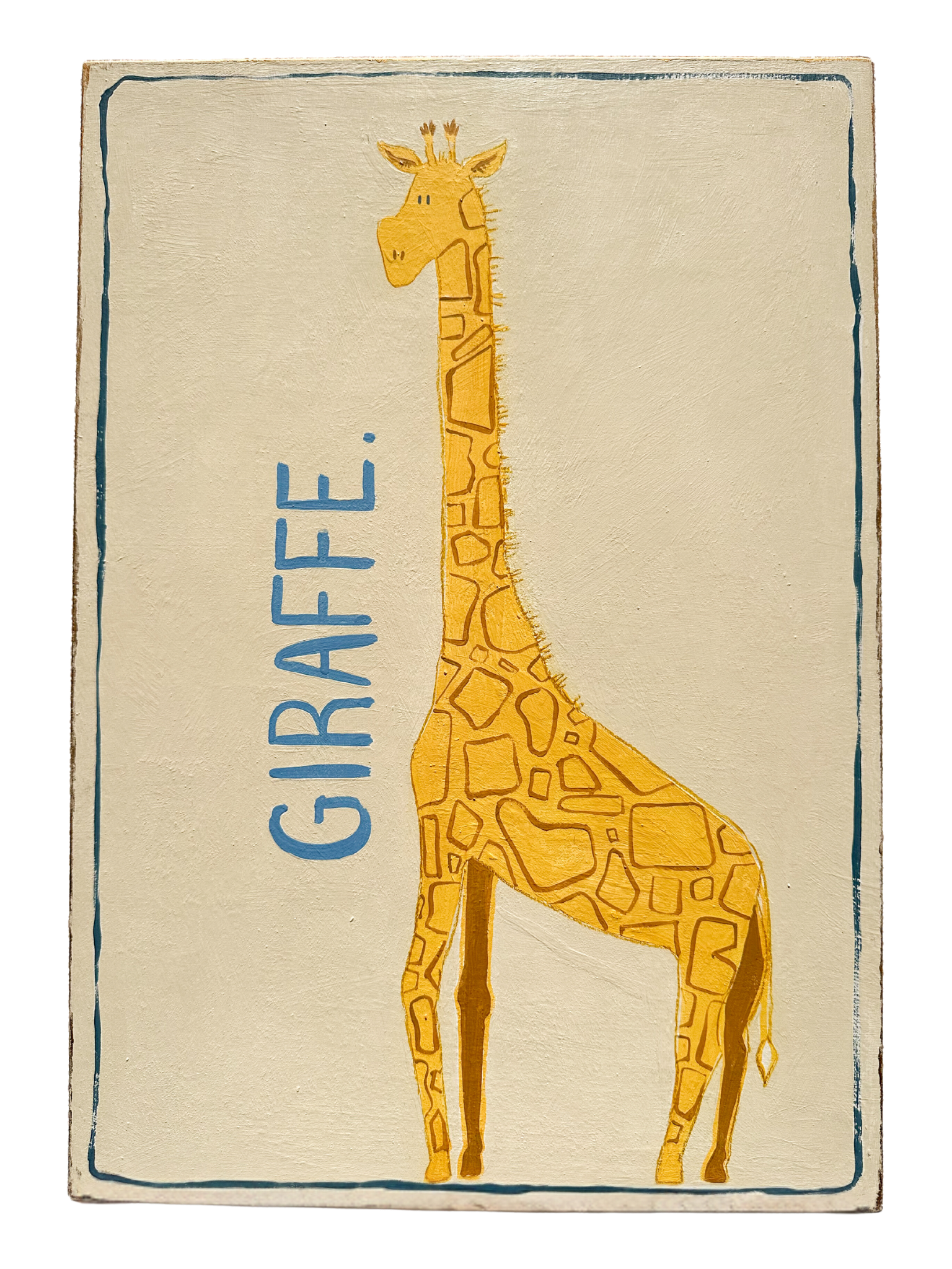 ‘Giraffe’, Gabriella Moxey X Moppet Mini Curators Collection, 2024 (as seen on TV’s ‘Portrait Artist of the Year 2024’) - Moppet