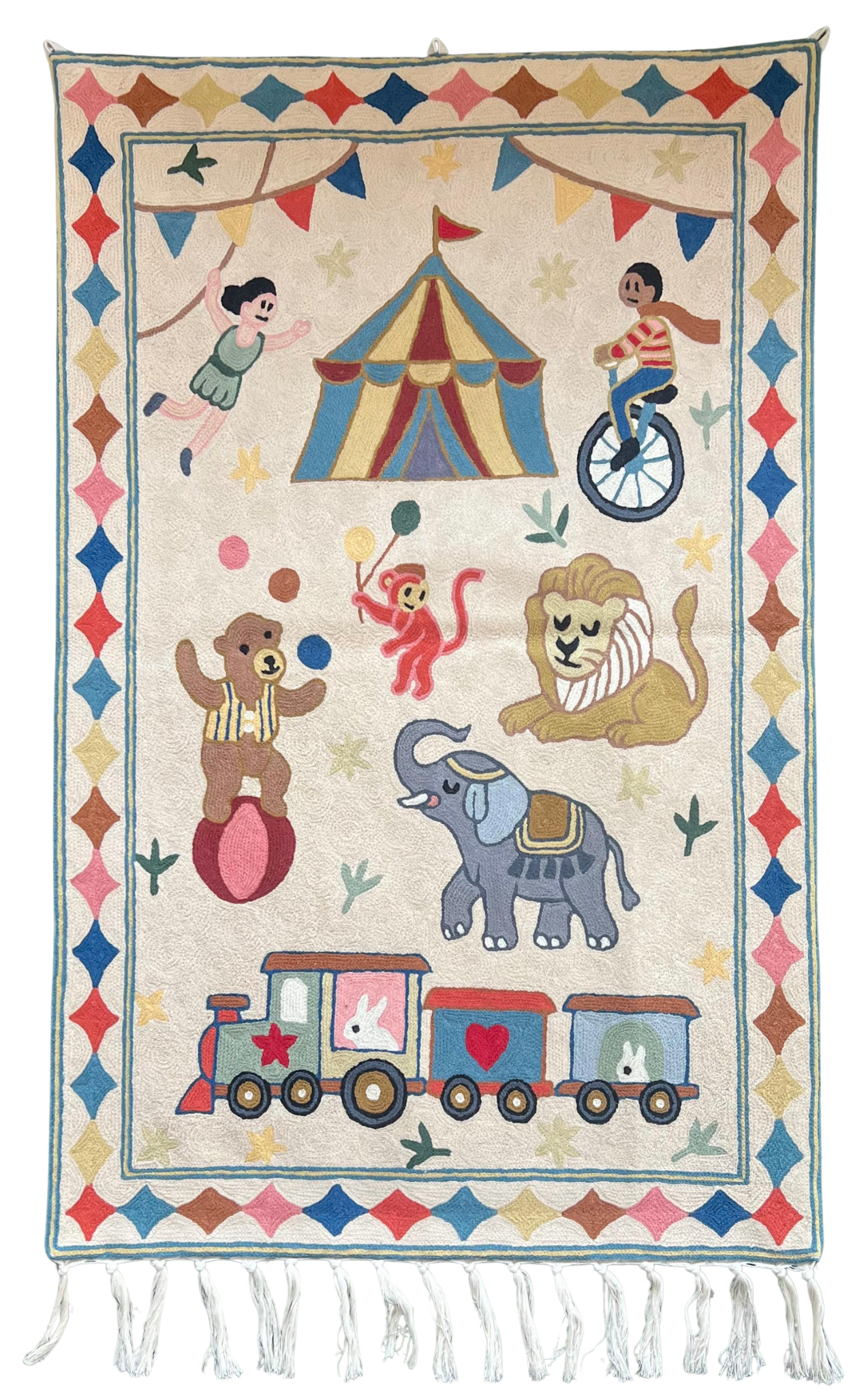 Handmade Circus wall hanging tapestry | Anchar | PREORDER - Moppet