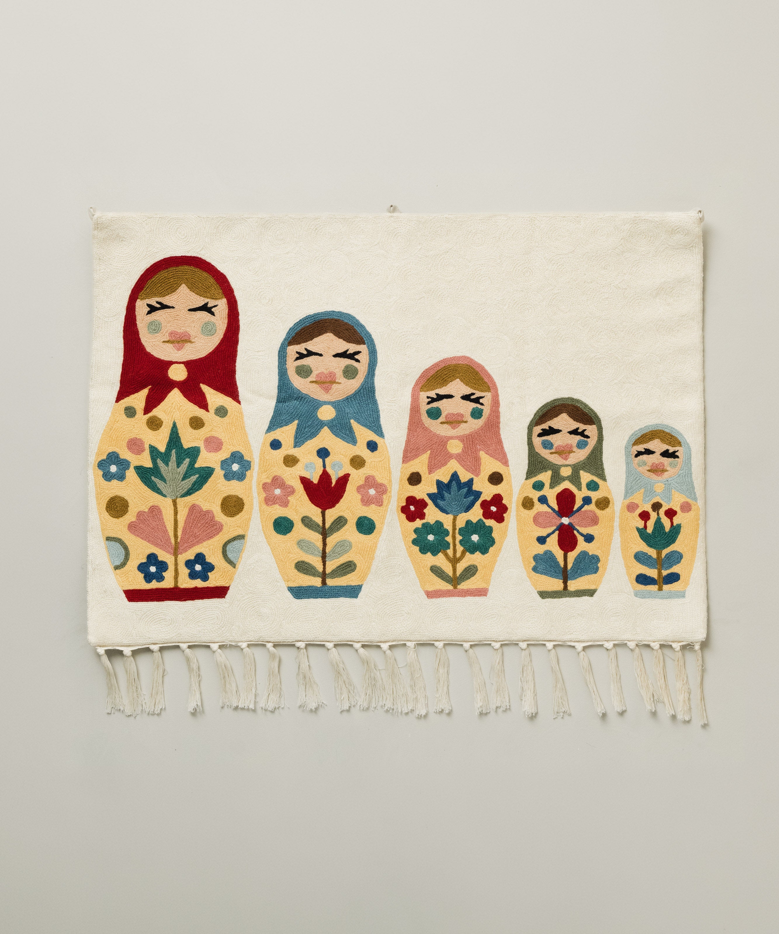Russian Matryoshka Dolls tapestry, Sumbal