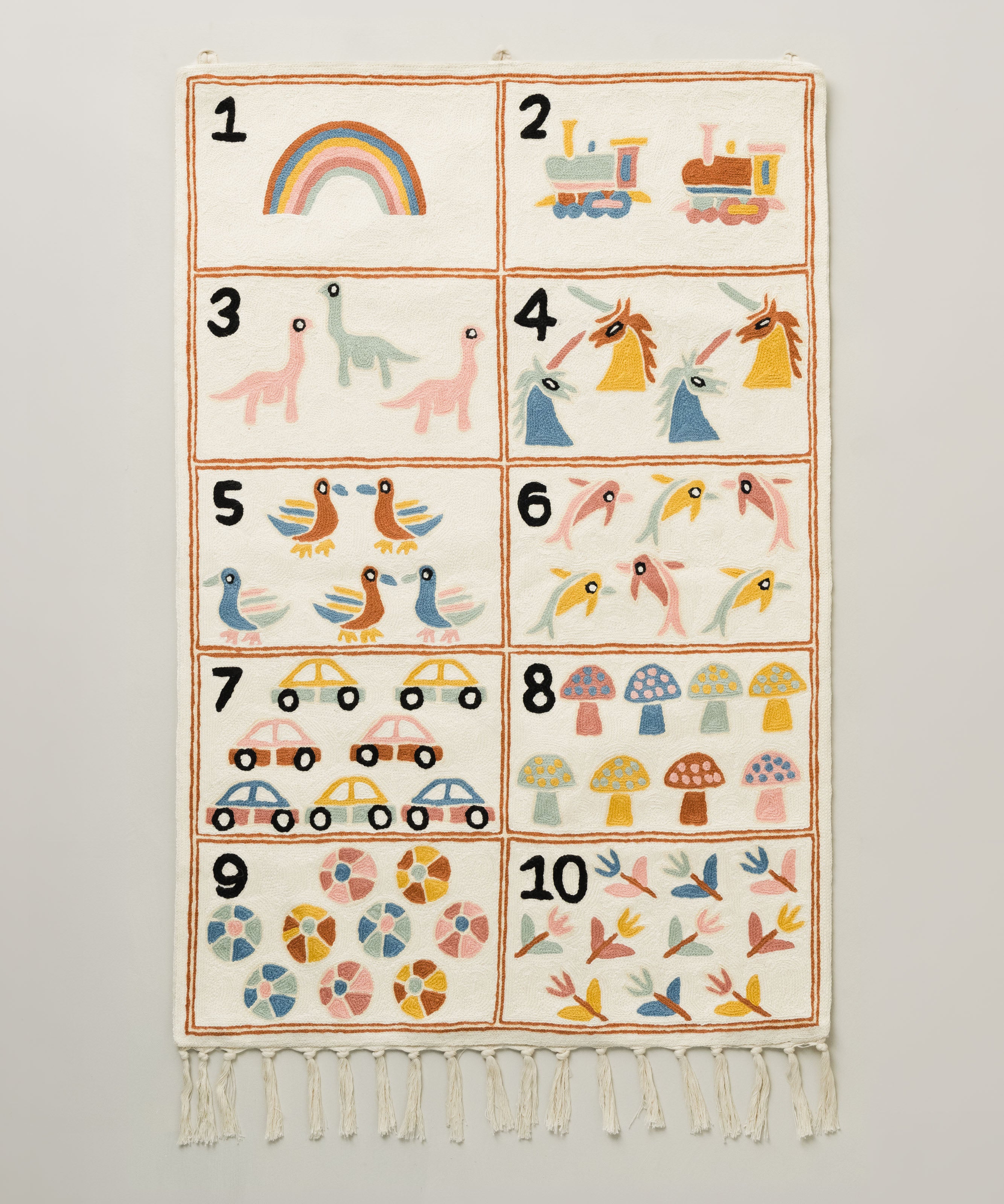 Numbers tapestry, Aru