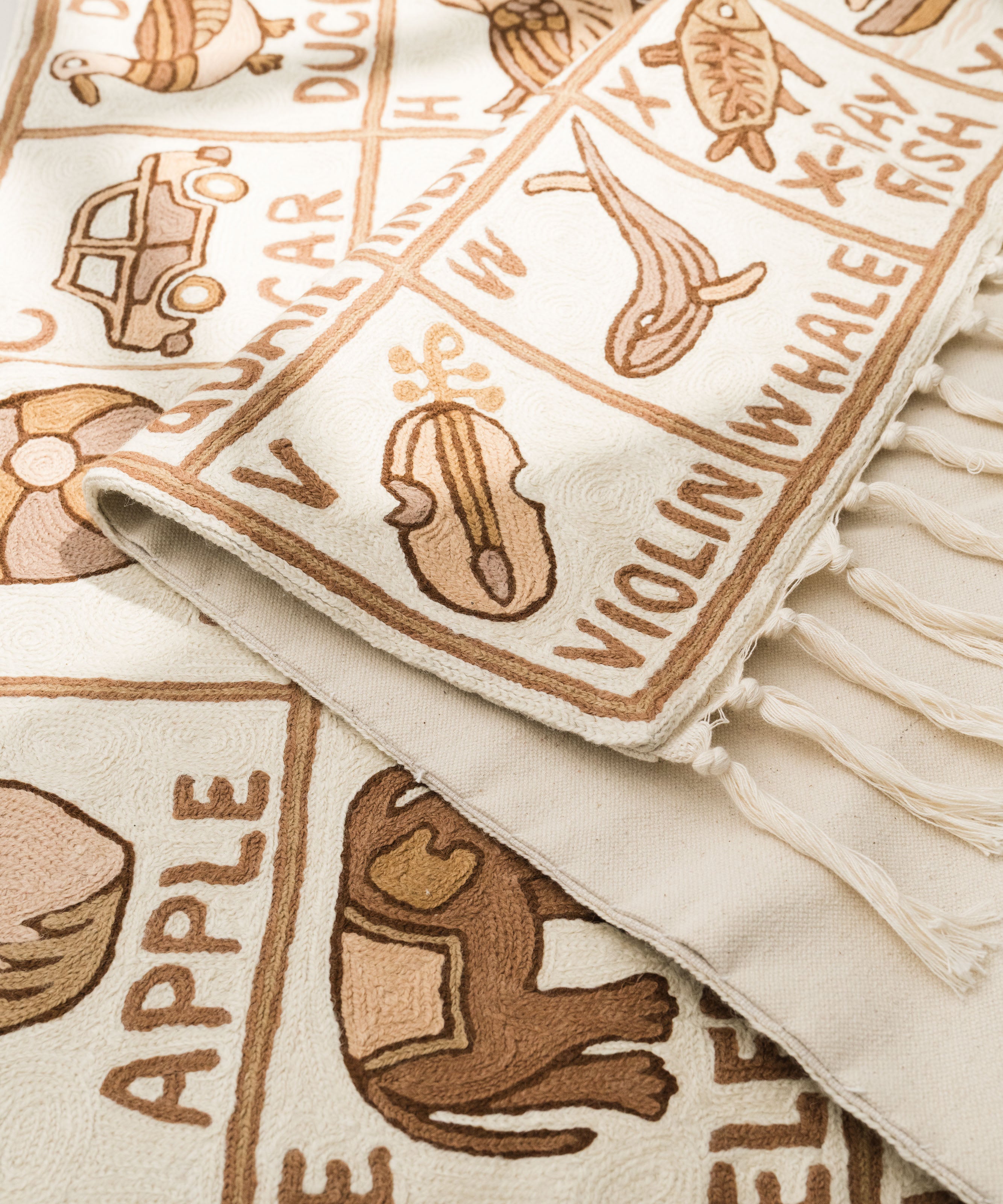 Alphabet tapestry, Lolab