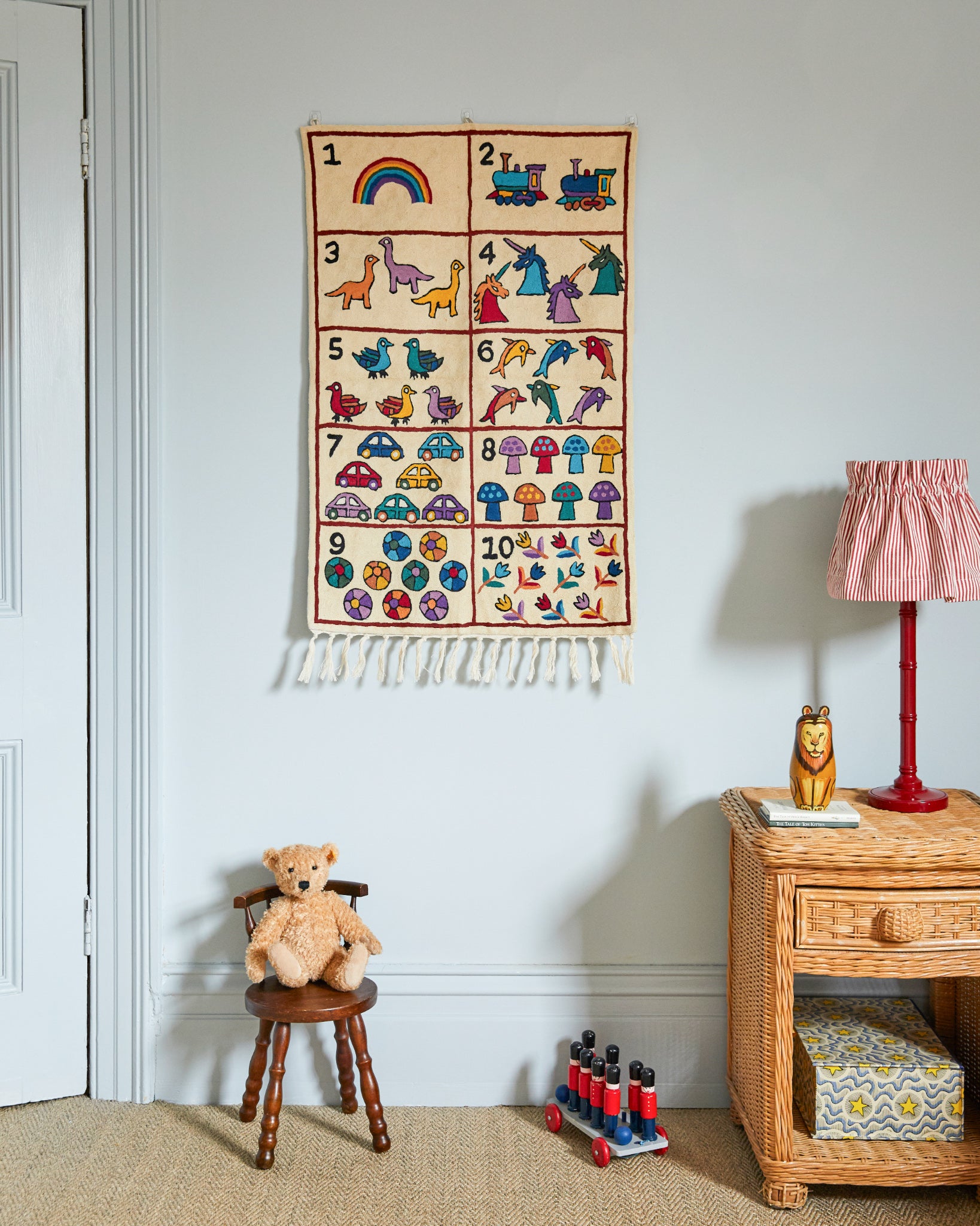Numbers tapestry, Nishat