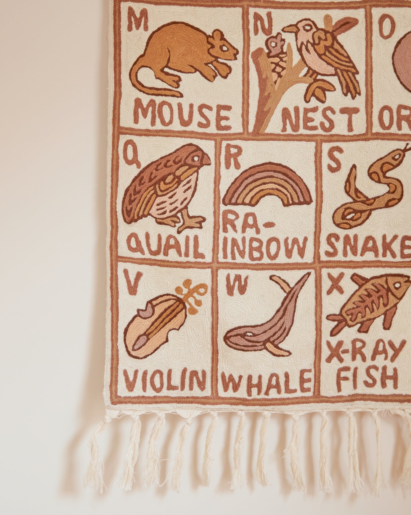 Alphabet tapestry, Lolab