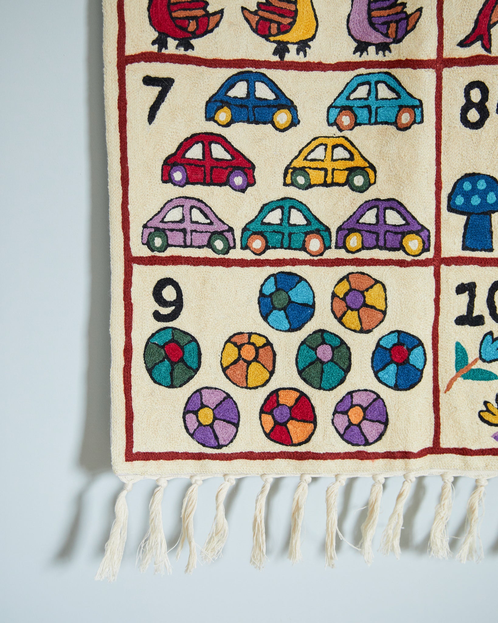 Numbers tapestry, Nishat
