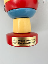 Load image into Gallery viewer, Vintage rare wooden 1960s Swedish stacking Mickey Mouse in original box, by Brio - Moppet
