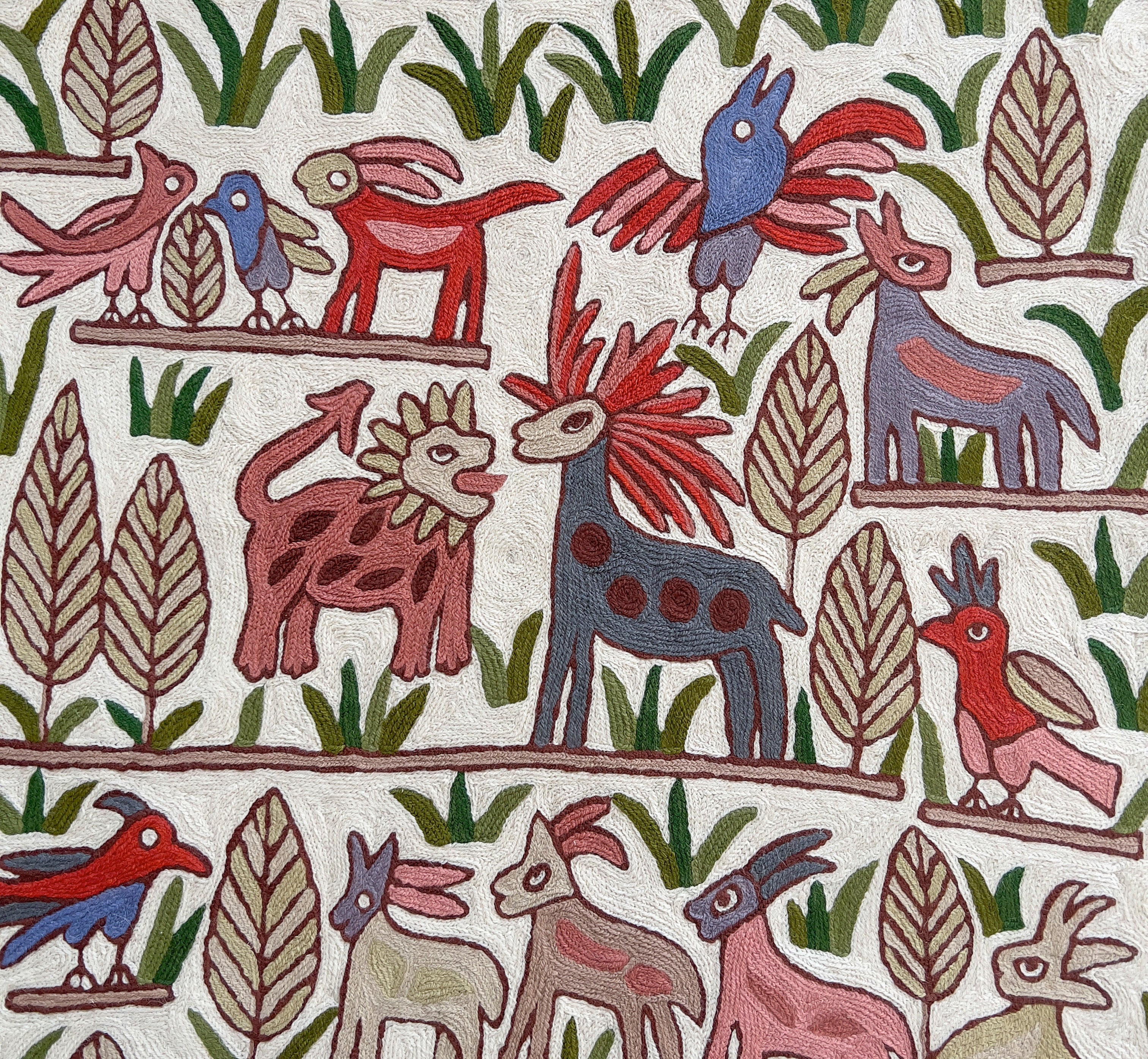 *NEW* Handmade folk art animal children’s wall hanging tapestry | Tulian |  PREORDER - Moppet