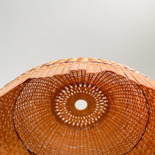 Load image into Gallery viewer, Vintage 1970s cane shade with a scalloped edge - Moppet
