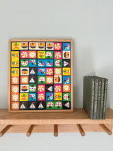 Load image into Gallery viewer, Vintage domino set in display frame - Moppet
